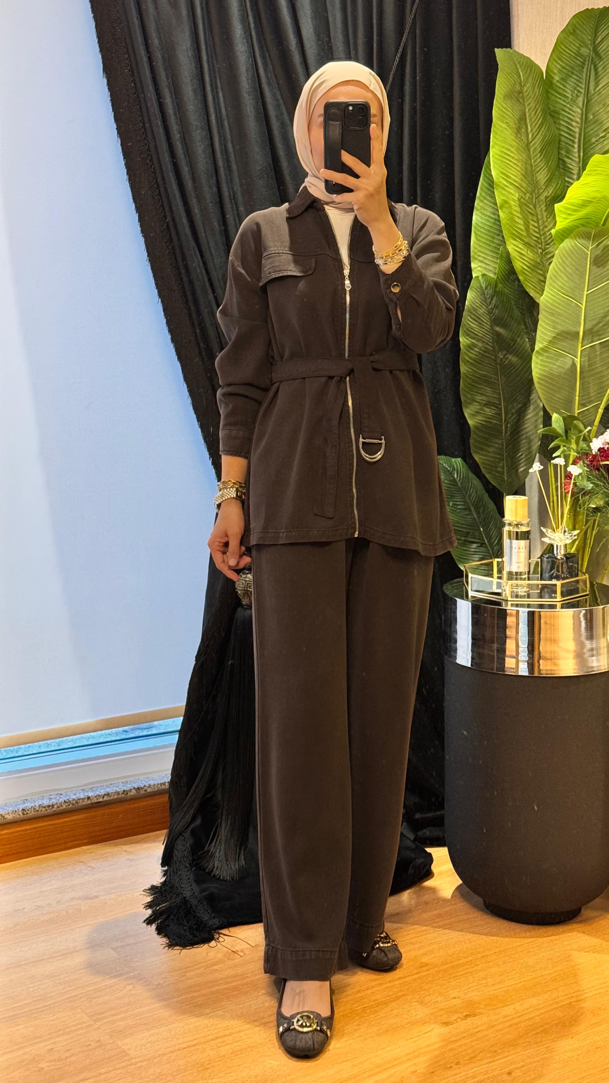 Flow Takım - Kahverengi