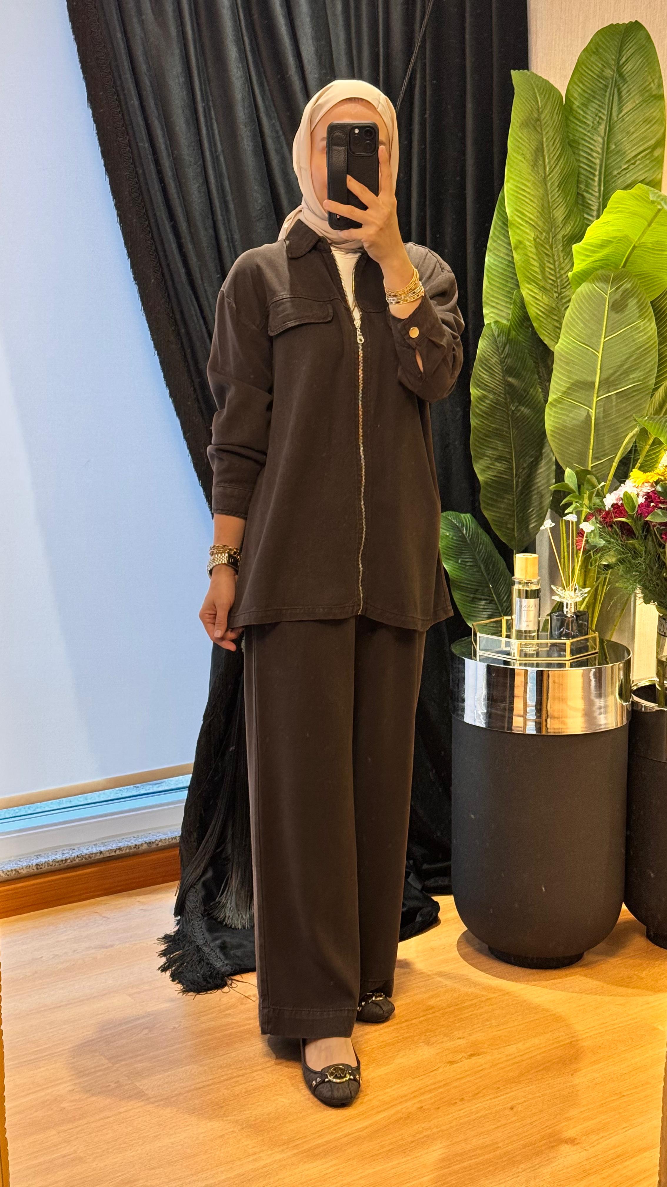 Flow Takım - Kahverengi