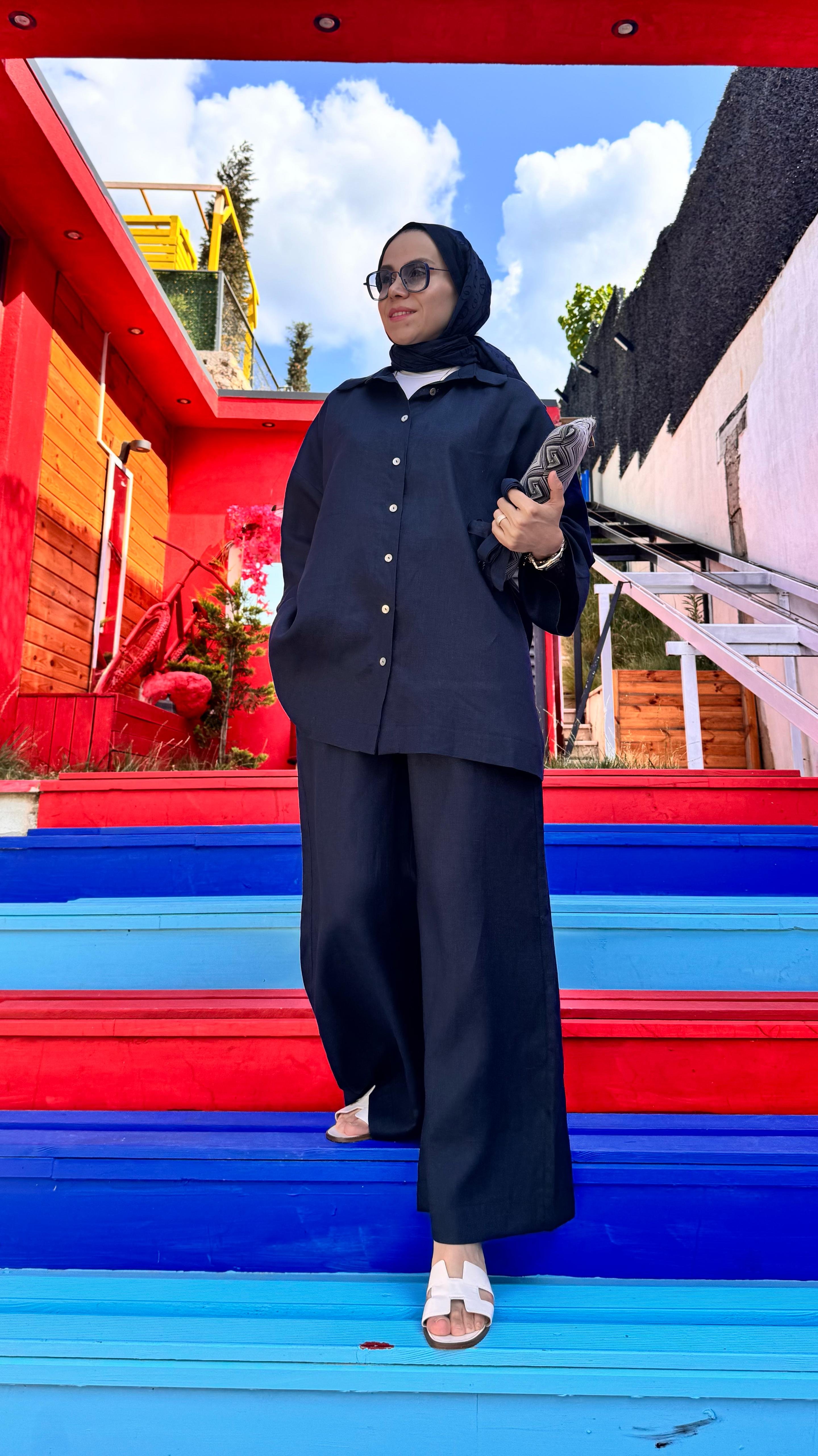 Keten Pantalon - Lacivert