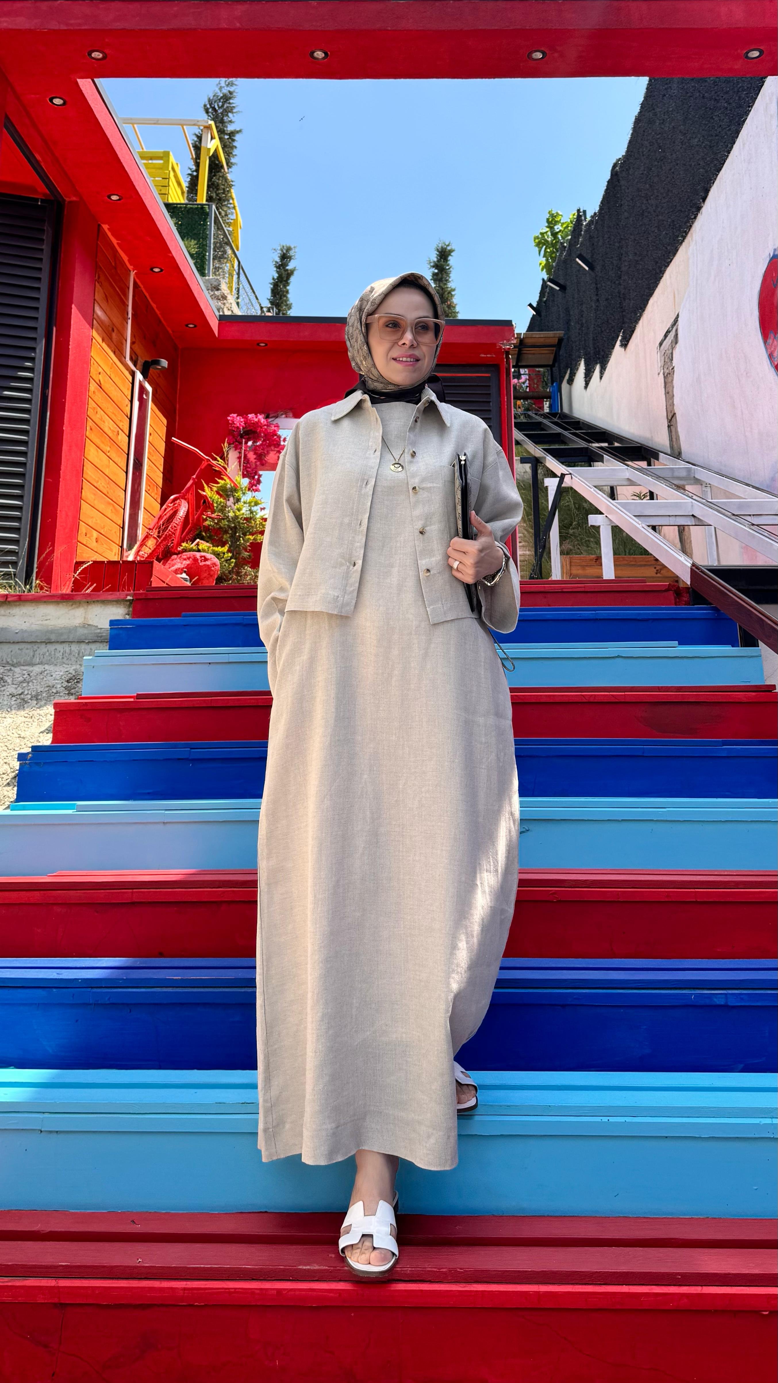 Alara Keten Jile - Bej