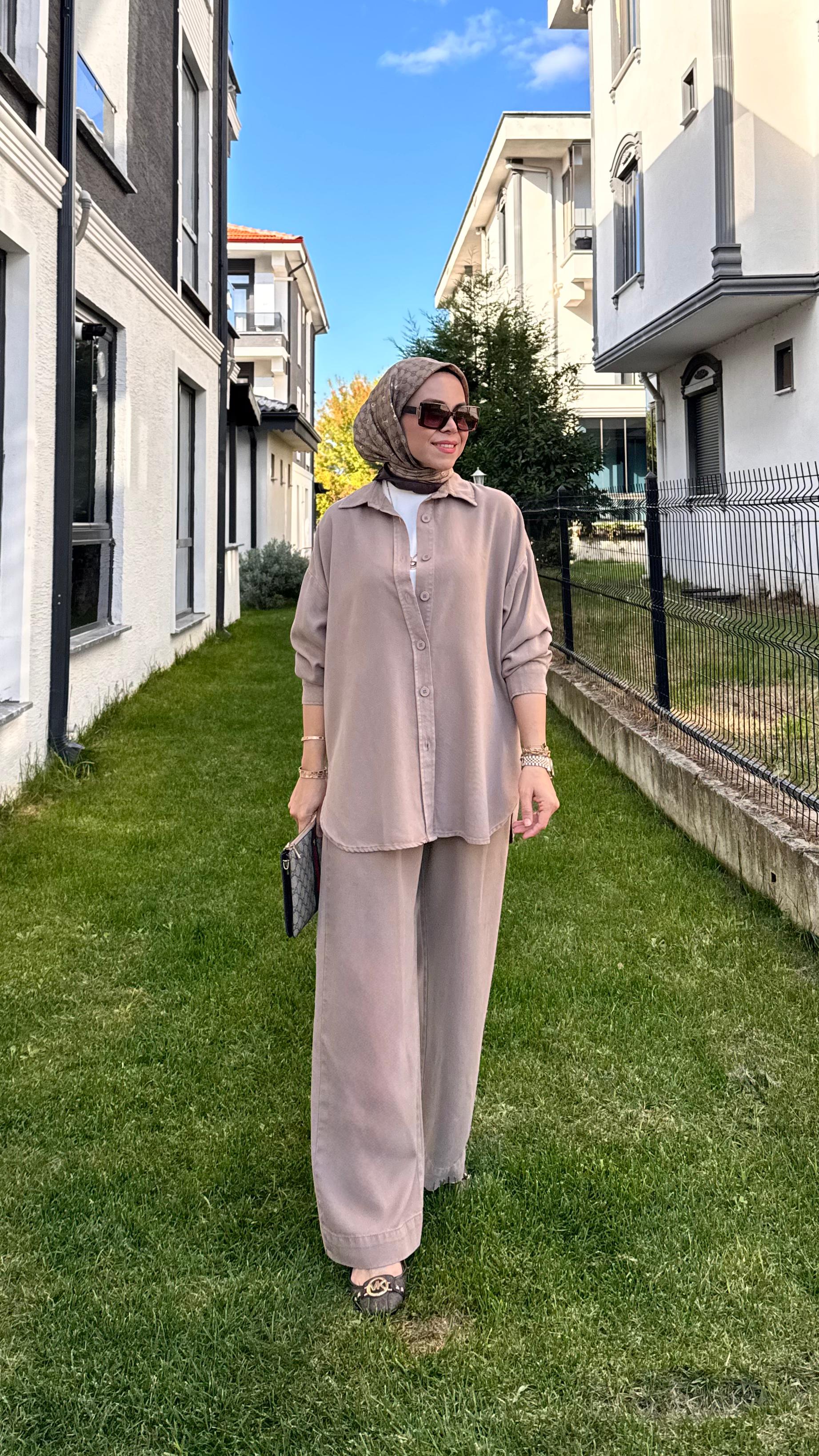 Casual Chick Takım - Taş