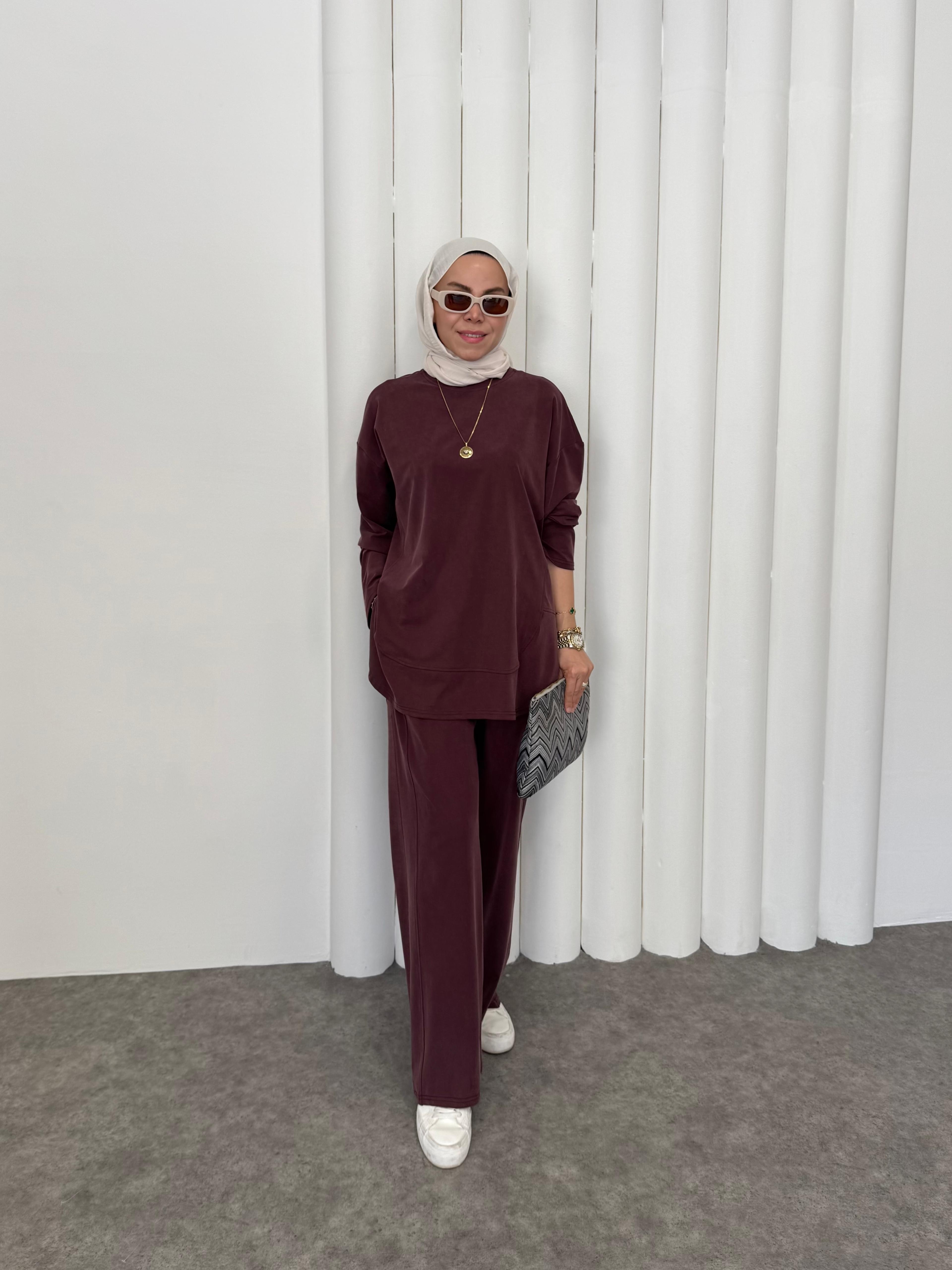 Alara Takım - Bordo