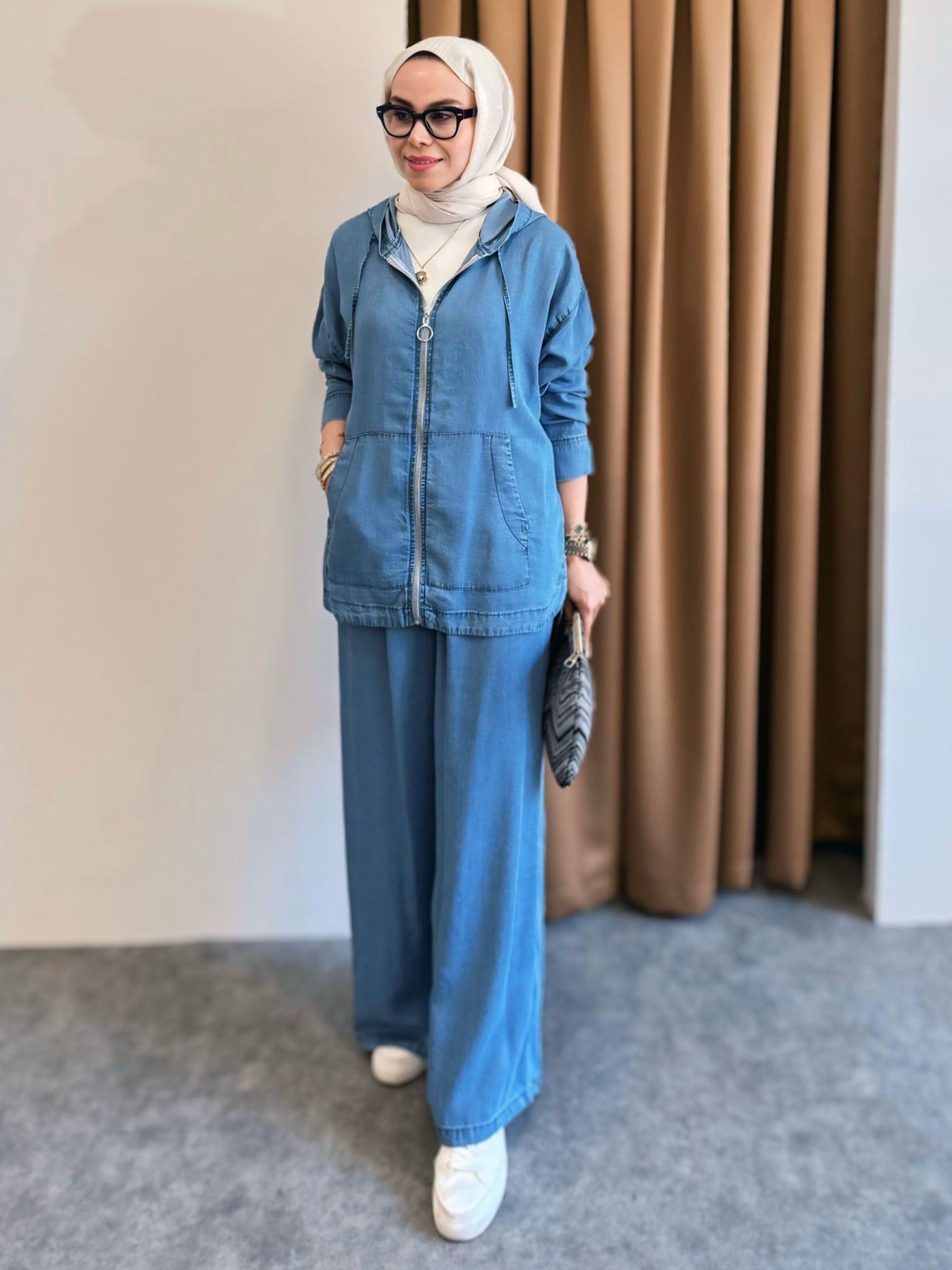 Kanguru Tensel Takım - Mavi