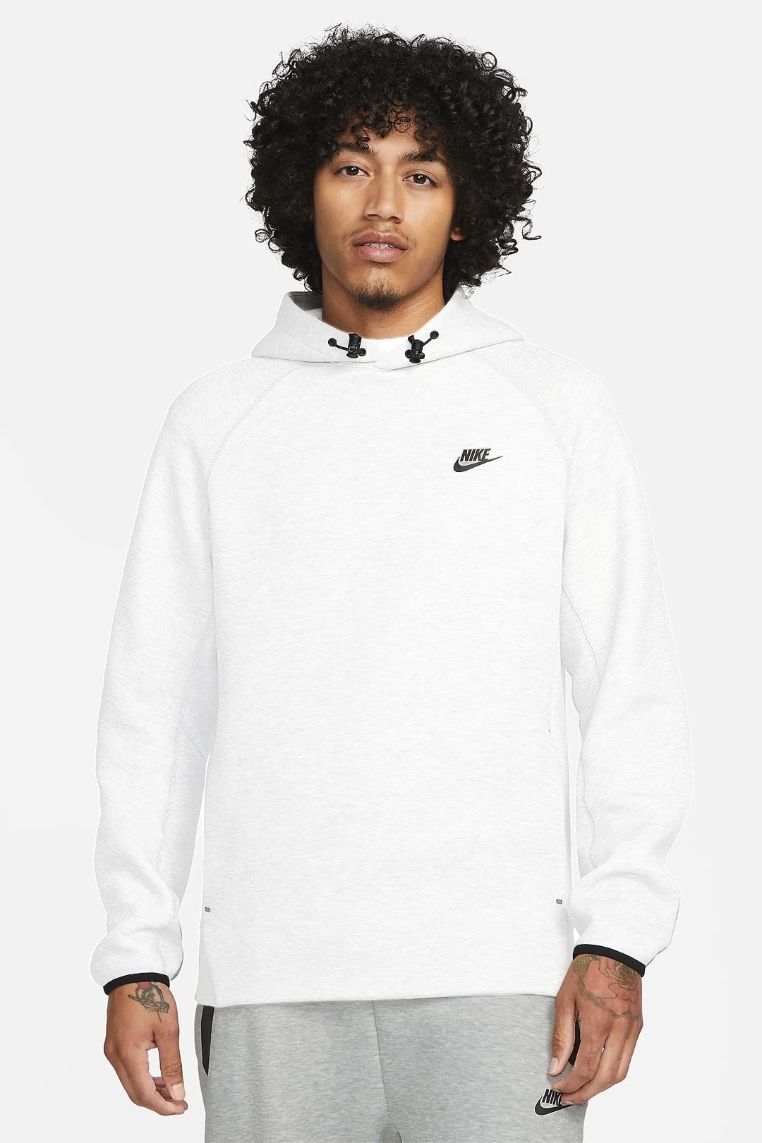 NK Yeni NikeTech Fleece Yaka Lastikli Hoodie Sweatshirt