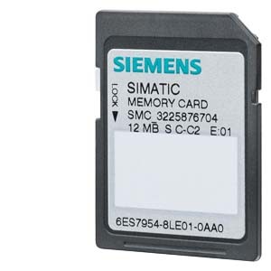 SIMATIC S7, S7-1x00 CPU için hafıza kartları, 3, 3V Flash, 256 MB