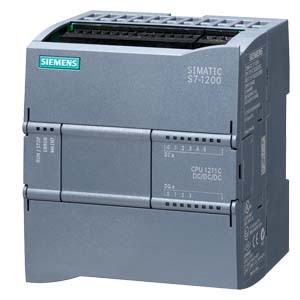 SIMATIC S7-1200F, CPU 1214 FC, kompakt CPU, DC/DC/röle, yerleşik G/Ç: 14 DI 24 V DC; 10 DO rölesi 2 A; 2 AI 0-10 V DC, güç kaynağı: DC 20,4-28,8 V DC, program/veri belleği 200 KB