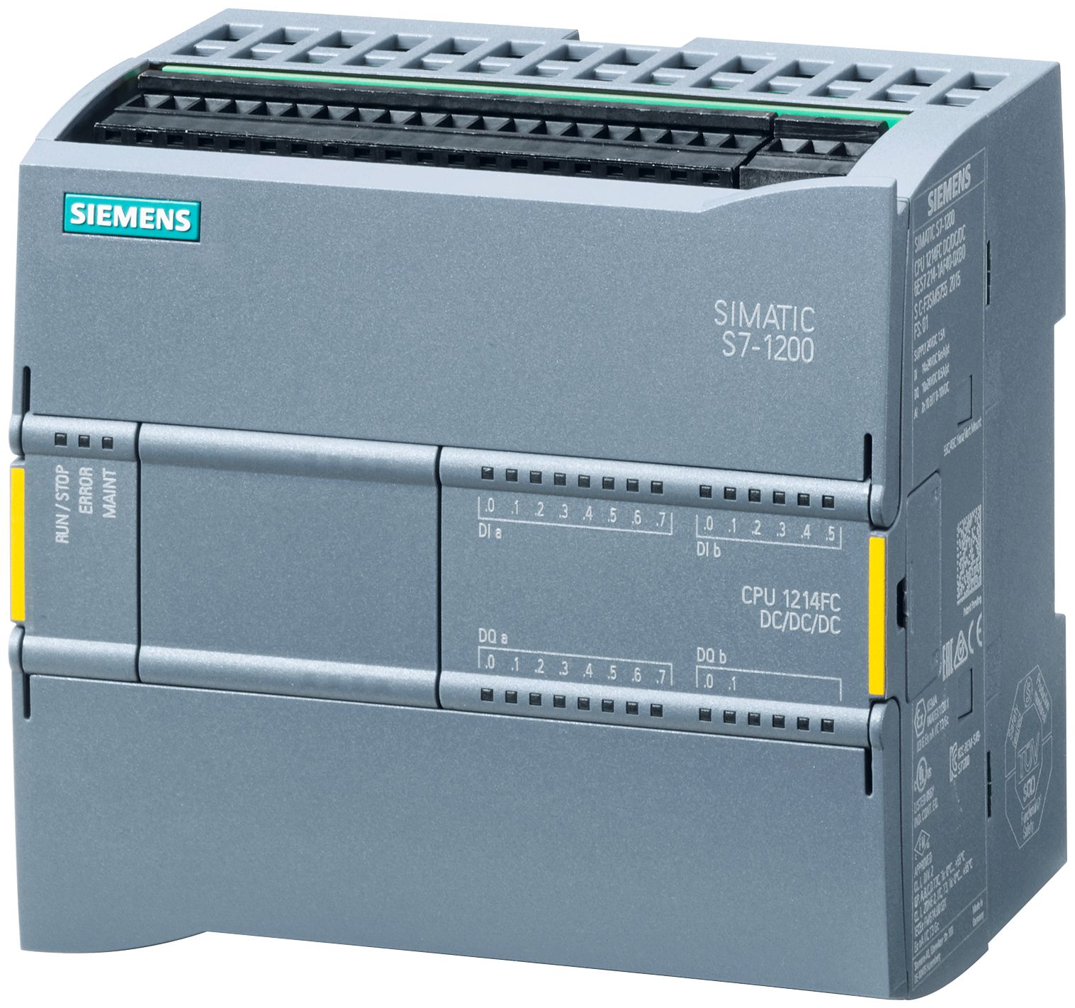 SIMATIC S7-1200F, CPU 1214 FC, COMPACT CPU, DC/DC/