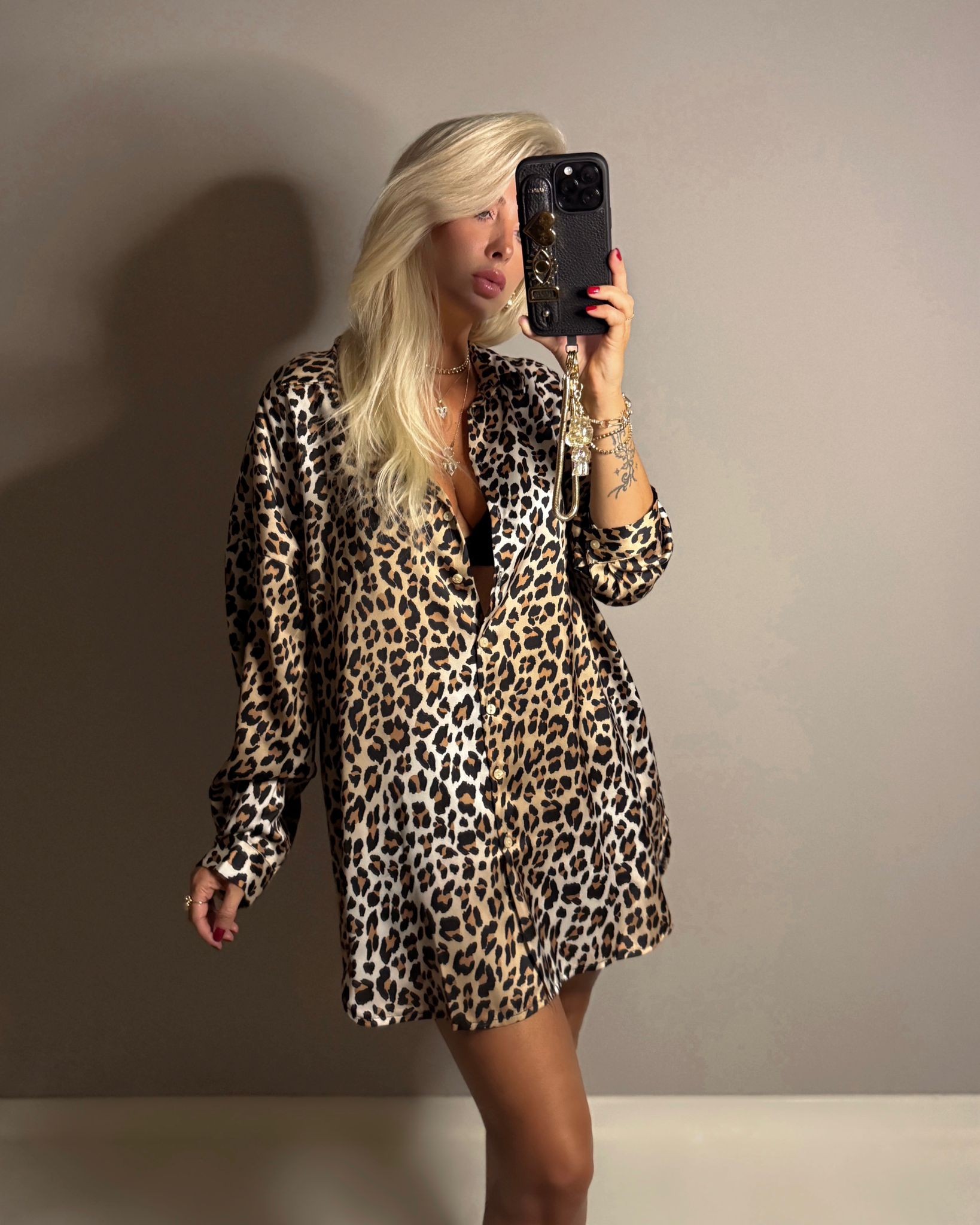 Leopar Gömlek