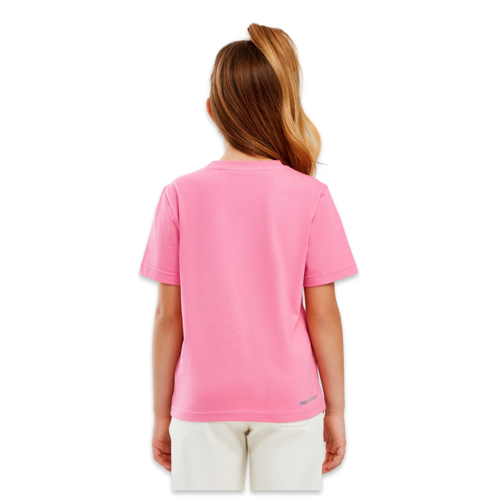 Skechers Sk232139 Essential G Sleeve Kız Çocuk T-Shirt