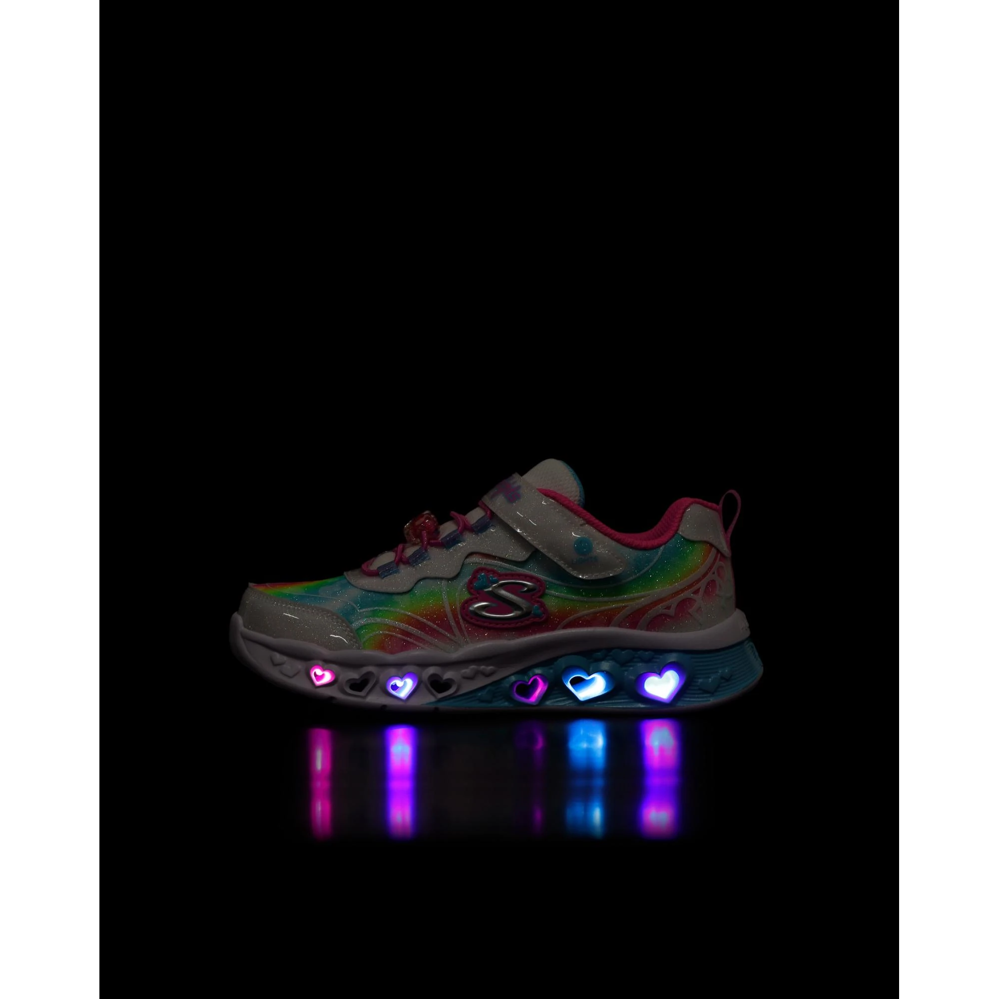 Skechers 303253K Flutter Heart Lights Groovy Swirl Günlük Kız Çocuk Spor Ayakkabı