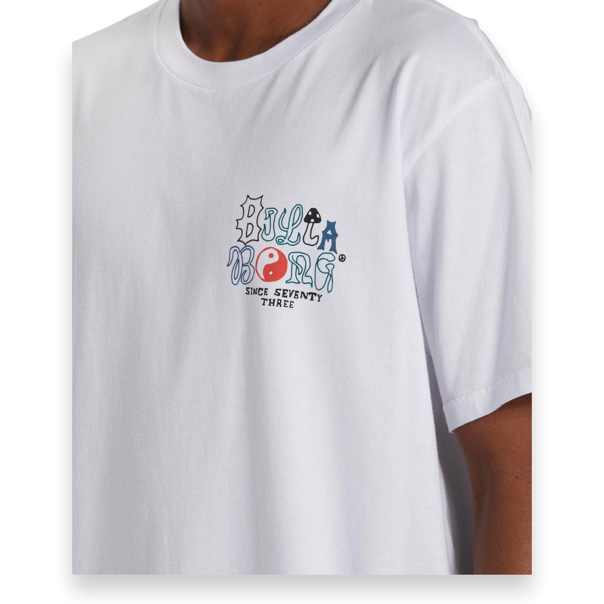 Billabong Abyzt02273 Worded Tees Erkek T-Shirt