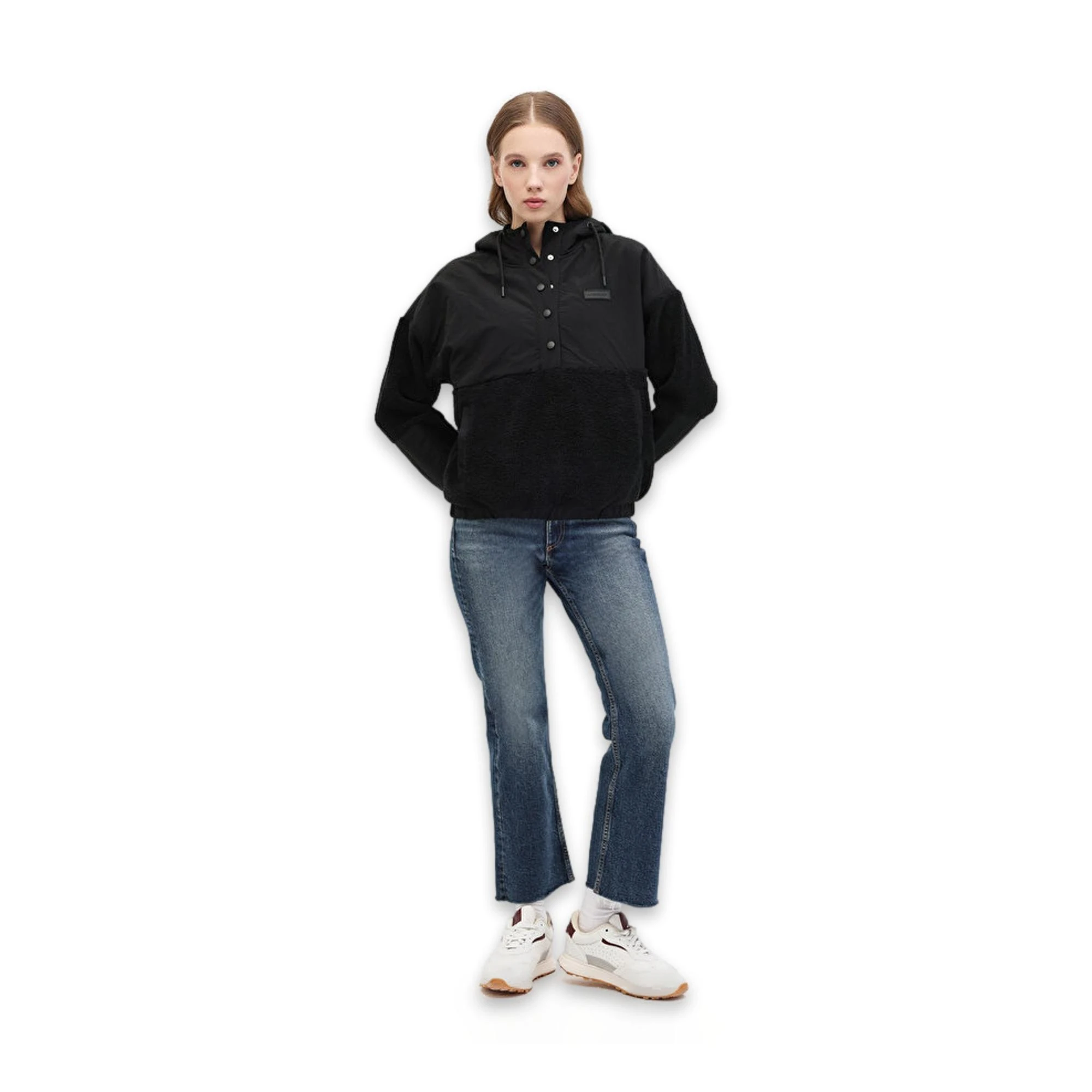 Lumberjack 5W Wl 6Laya 6Hk100 5Pr Half Full Zip Kadın Sweatshirt