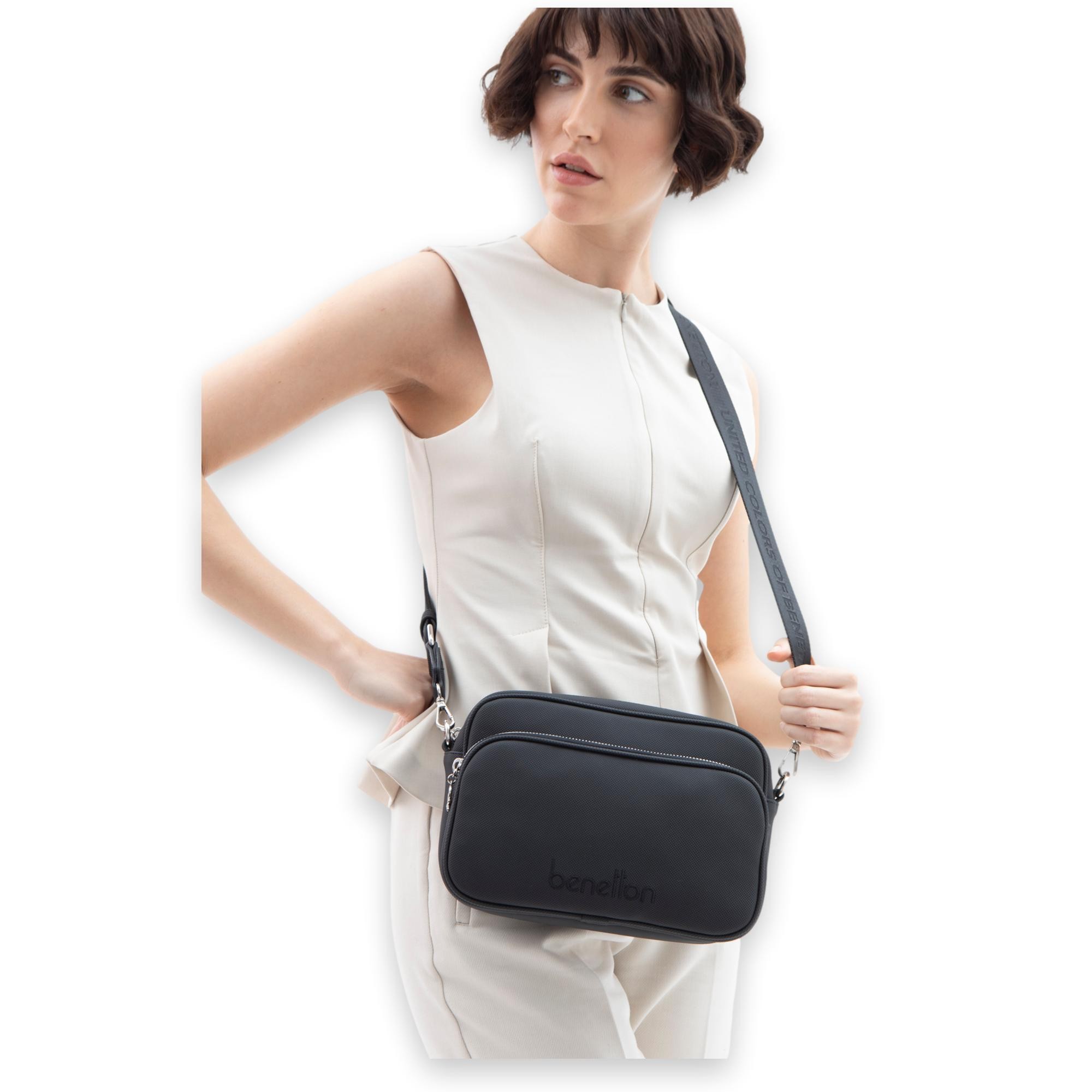Benetton Bnt_1599 15X18X11 Omuz Kadın Çanta