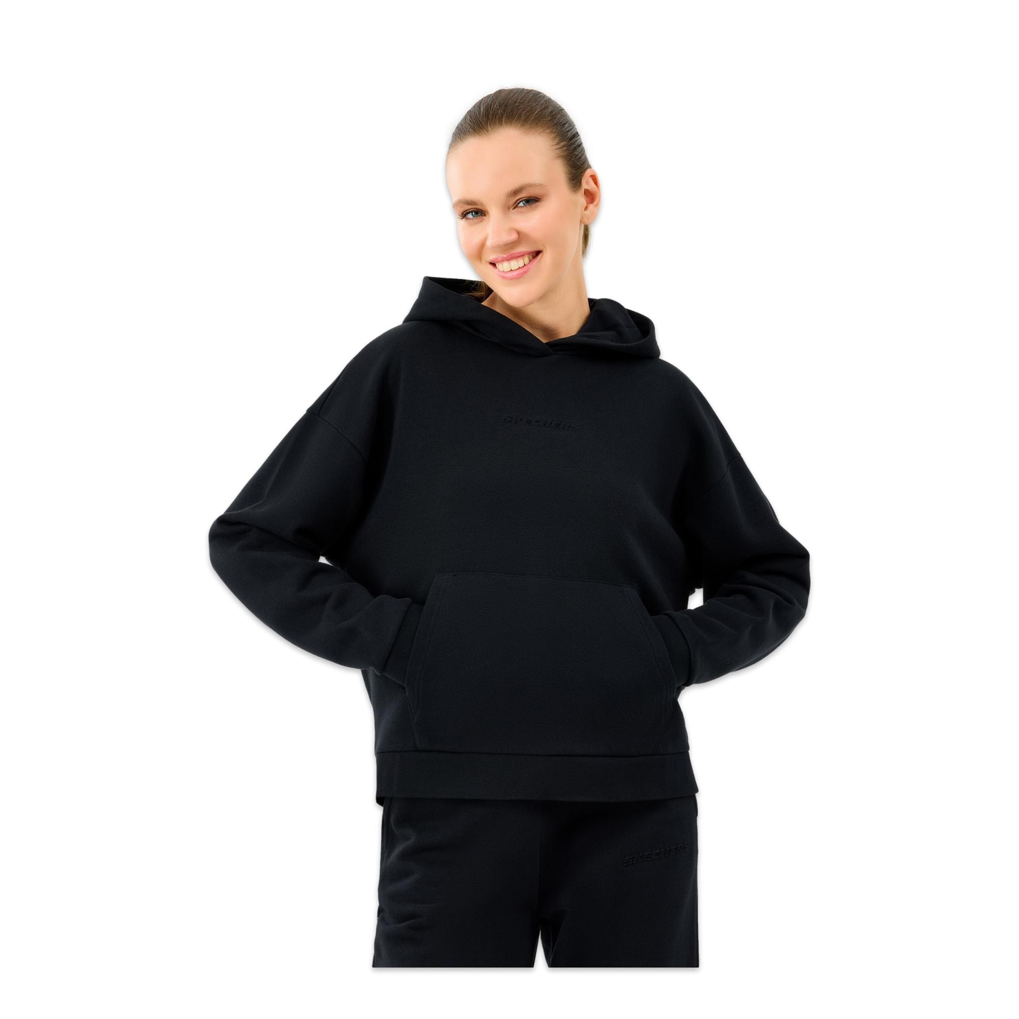 Skechers S2610013 W Essential Hoodie Sweat Kadın Sweatshirt