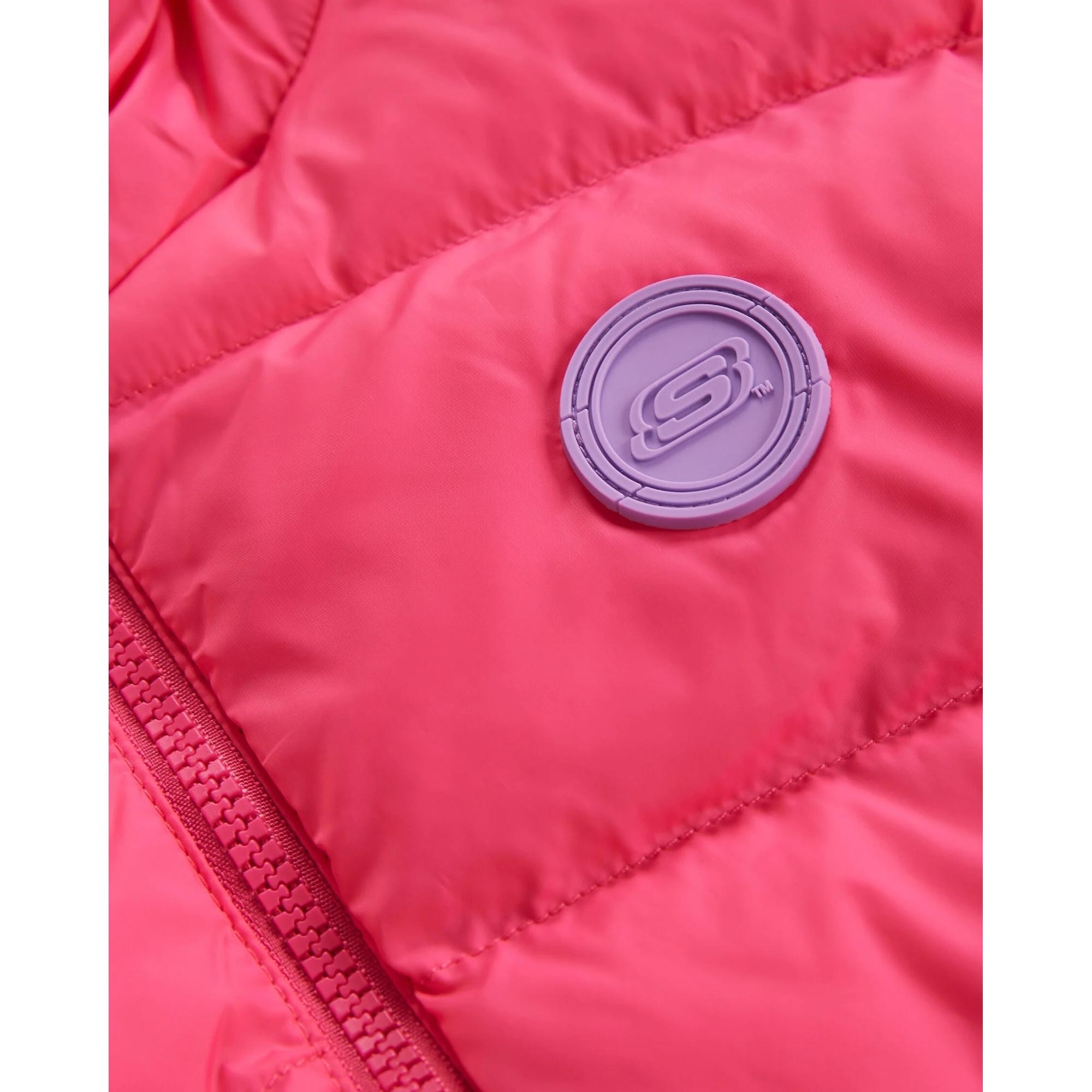 Skechers Sk232048 G Outerwear Padded Vest Kız Çocuk Yelek