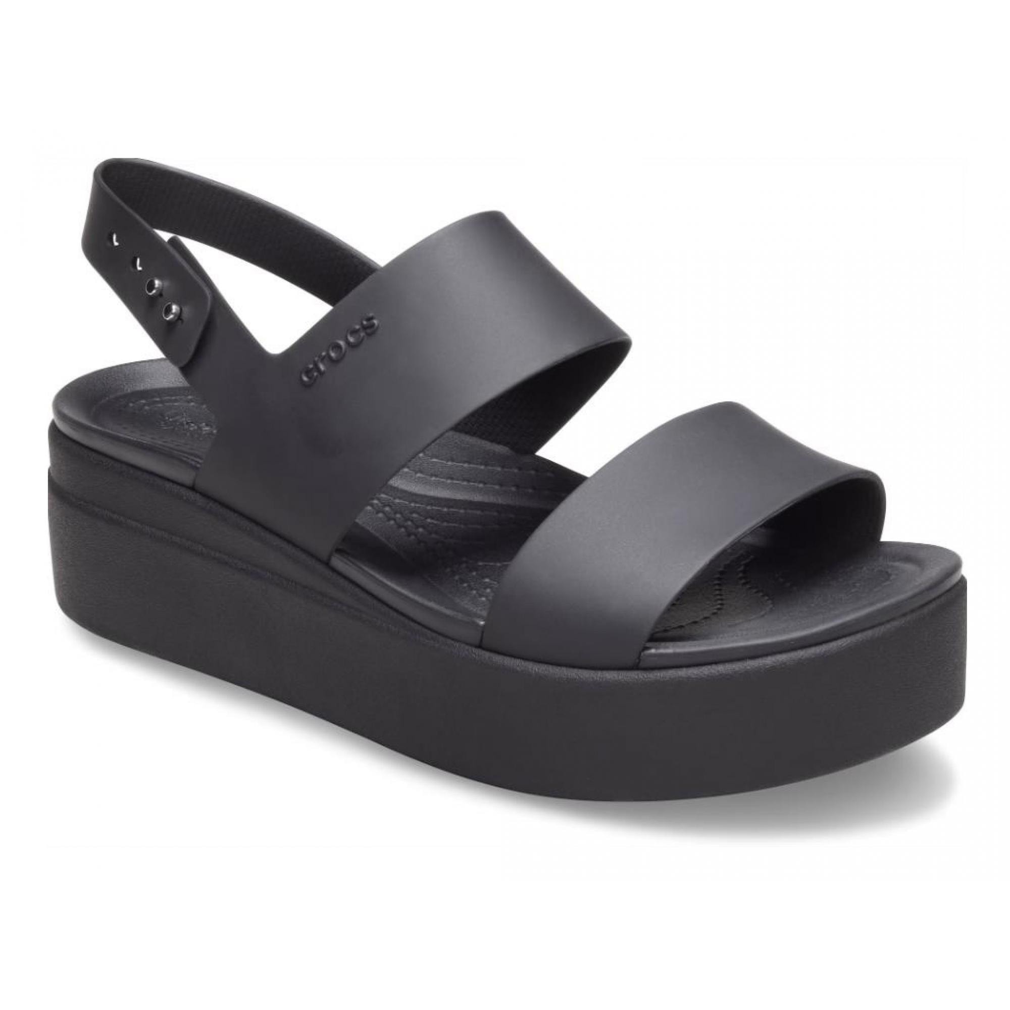 Crocs 206453 Crocs Brooklyn Low Wedge W Kadın Sandalet