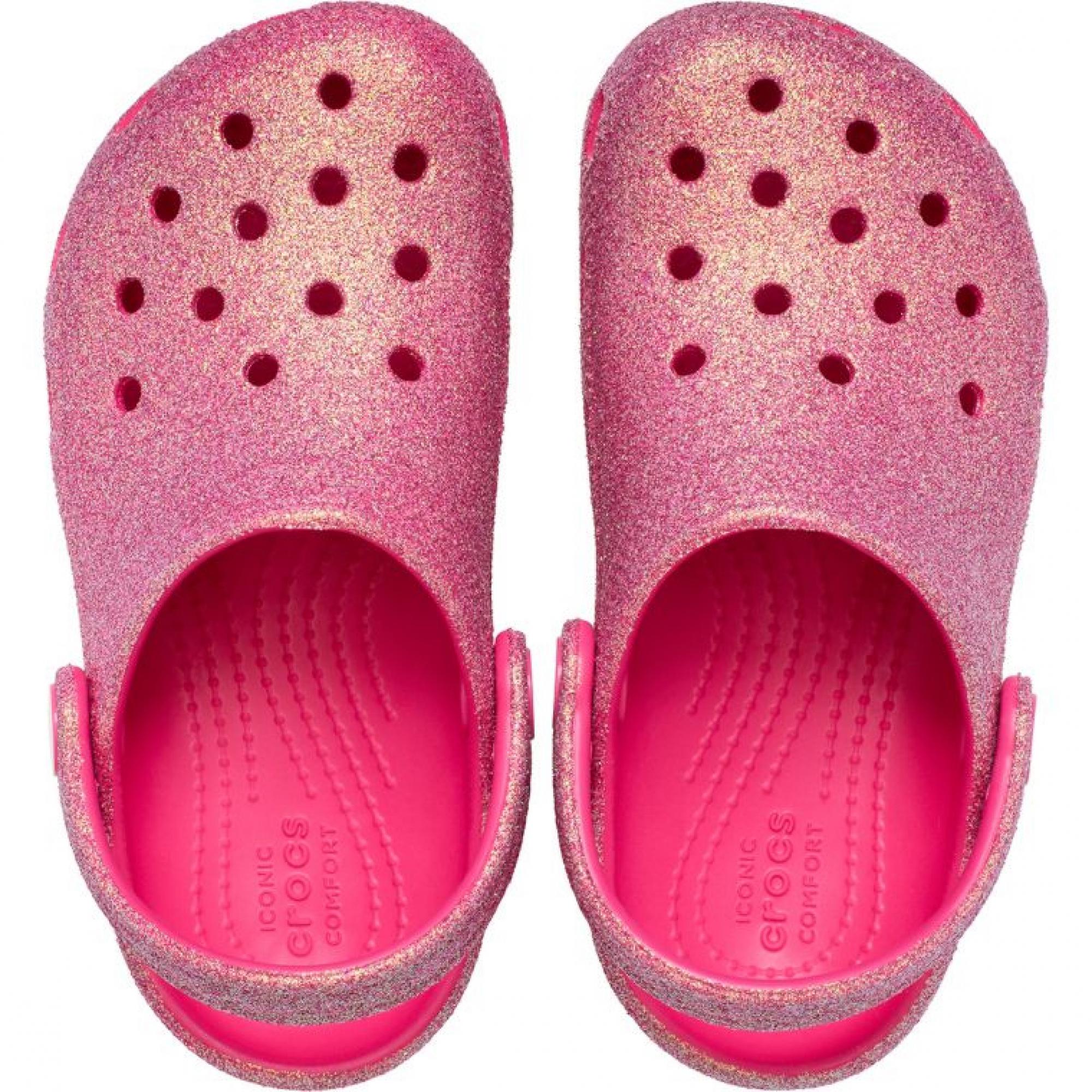 Crocs 210986 Classic Iridescent Glitter Cgk Çocuk Terlik