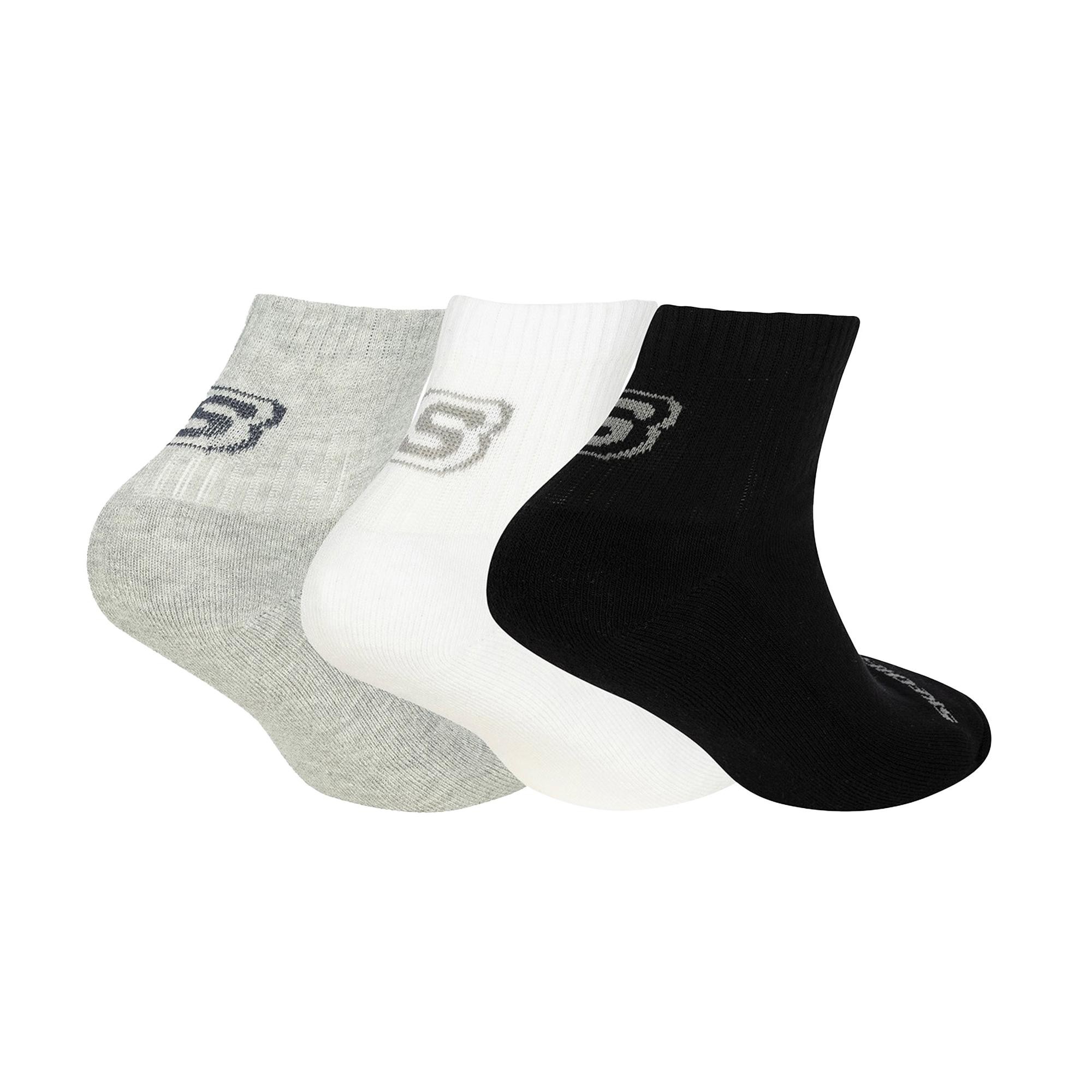 Skechers S192136 Skx Padded Mid Socks 3 Pack Renkli Unisex Çorap