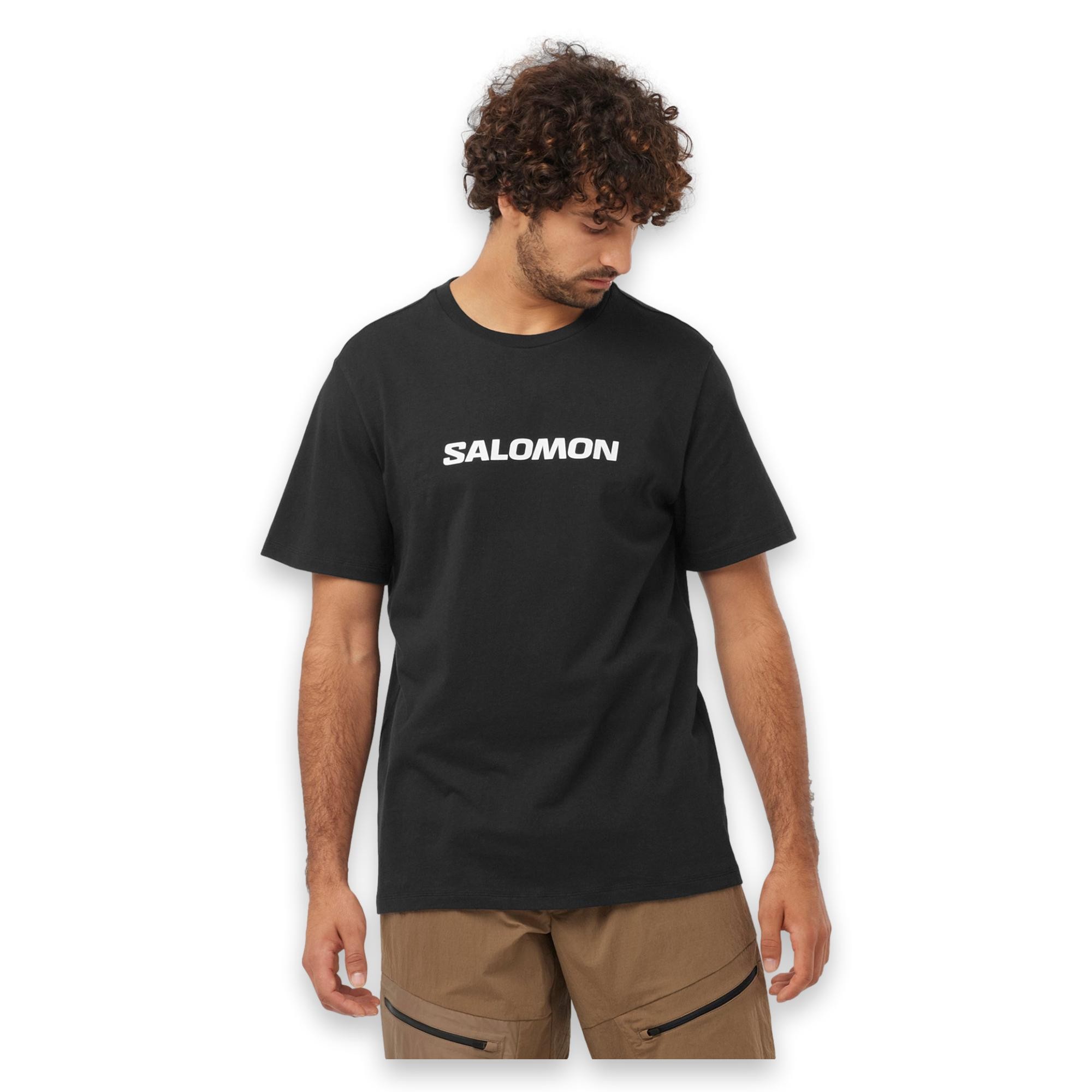 Salomon Lc2245400 Sal Logo Perf Ss Tee M Erkek T-Shirt