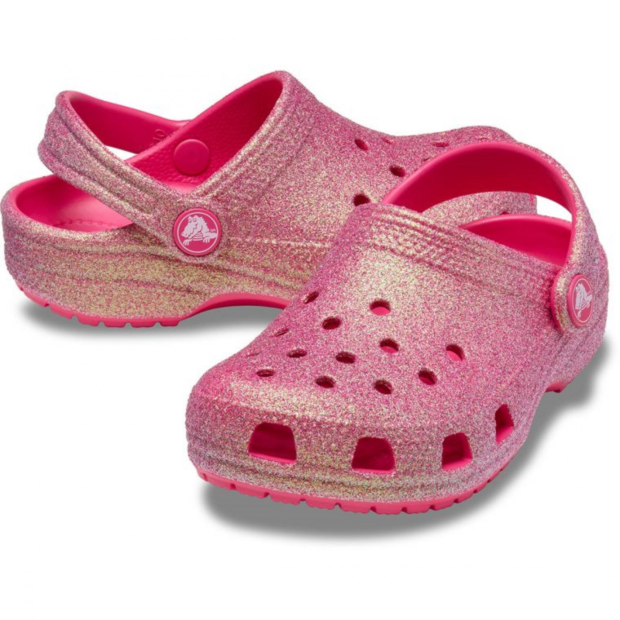 Crocs 210986 Classic Iridescent Glitter Cgk Çocuk Terlik