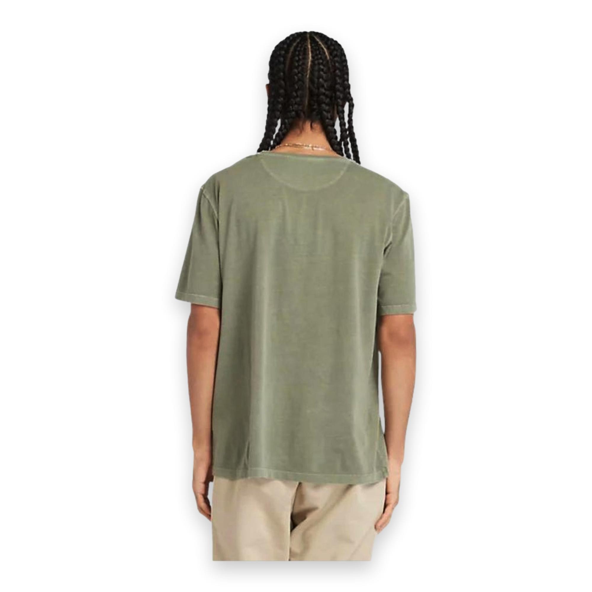 Timberland Tb0A5Yay Garment Dye Sleeve Erkek T-Shirt