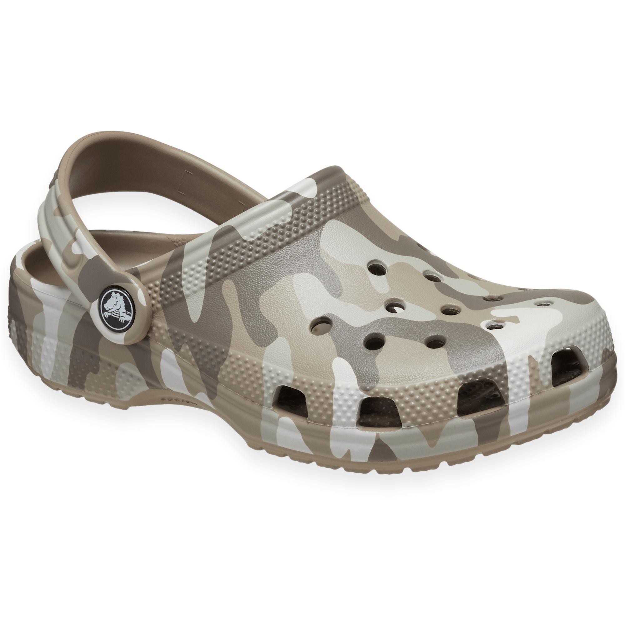 Crocs 206454 M Classic Printed Camo Clog Erkek Terlik