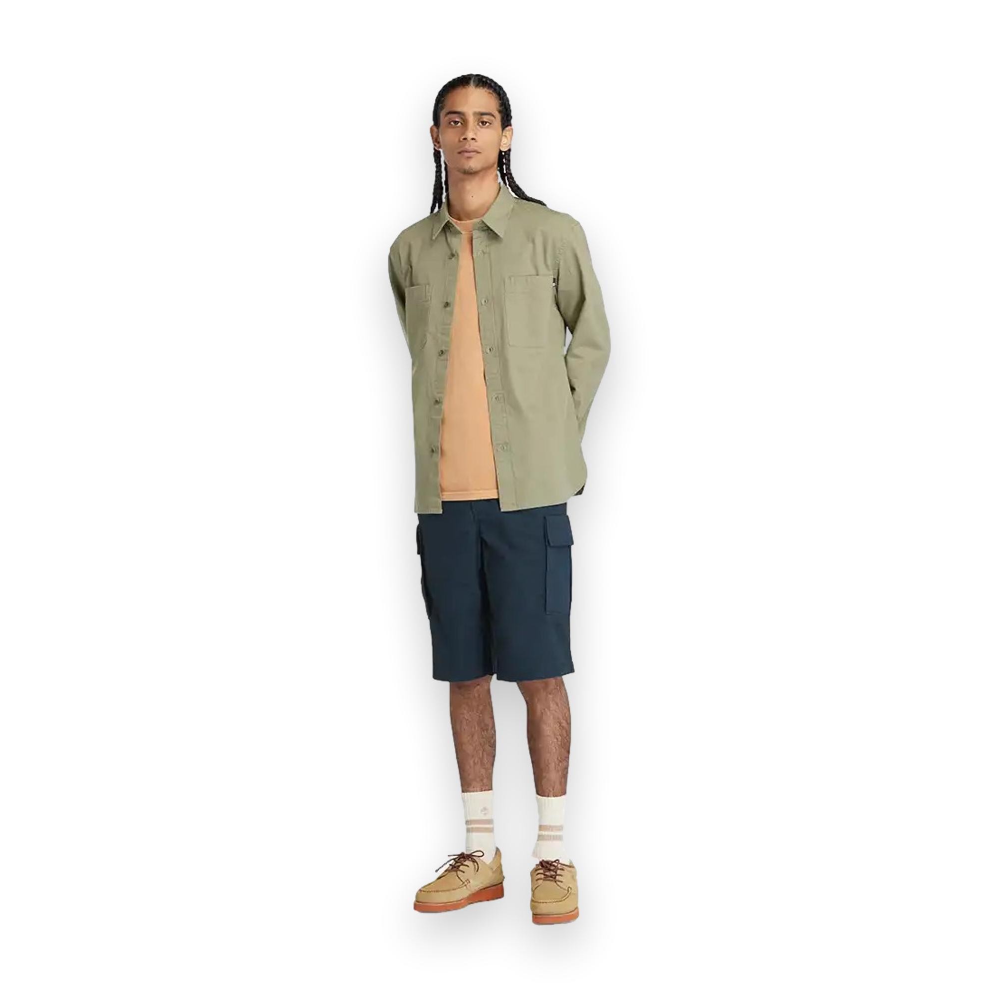 Timberland Tb0A5Tzq Brookline Poplin Cargo Erkek Şort