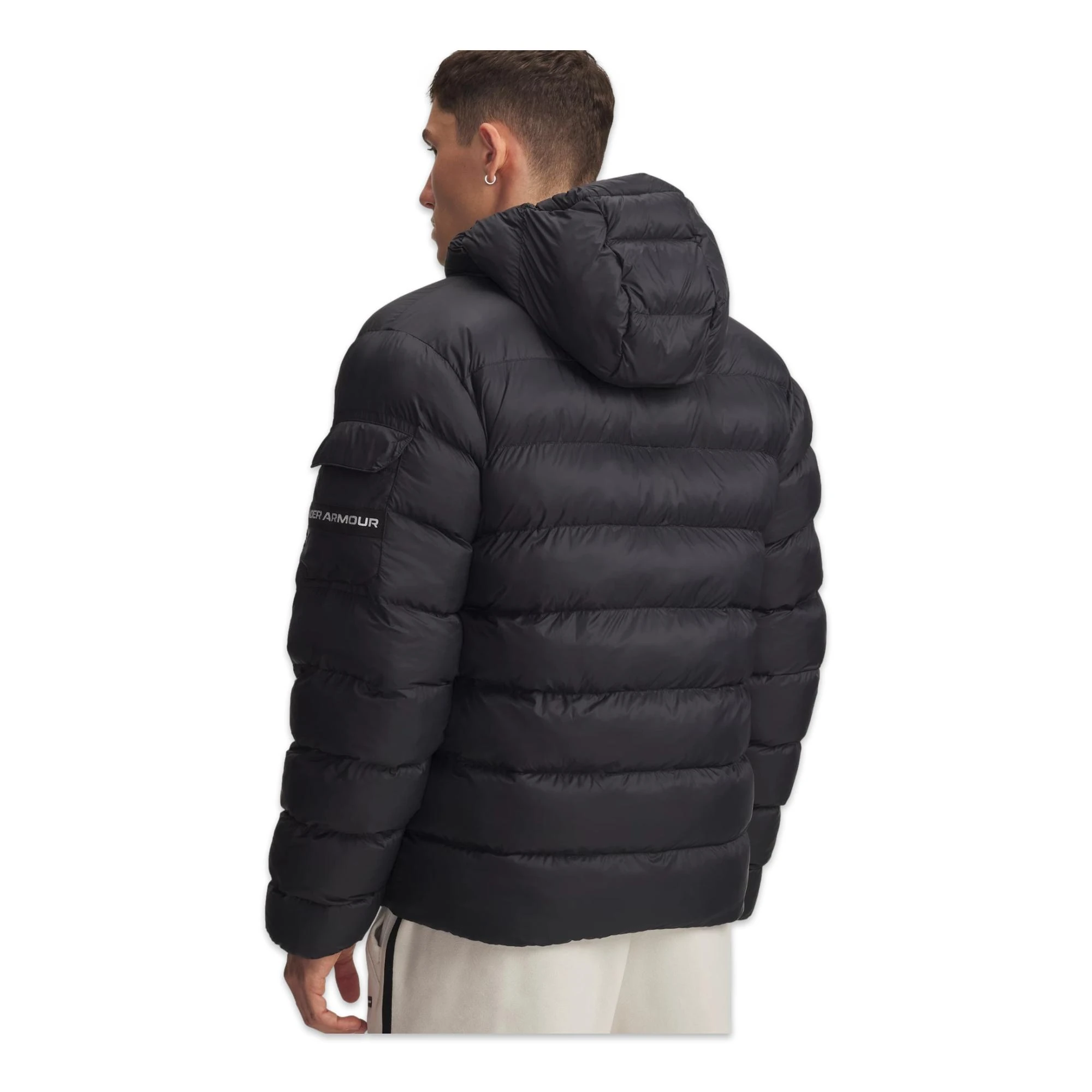 Under Armour 6006360 Ua Sportswear Puff Jkt-Beyaz Erkek Mont