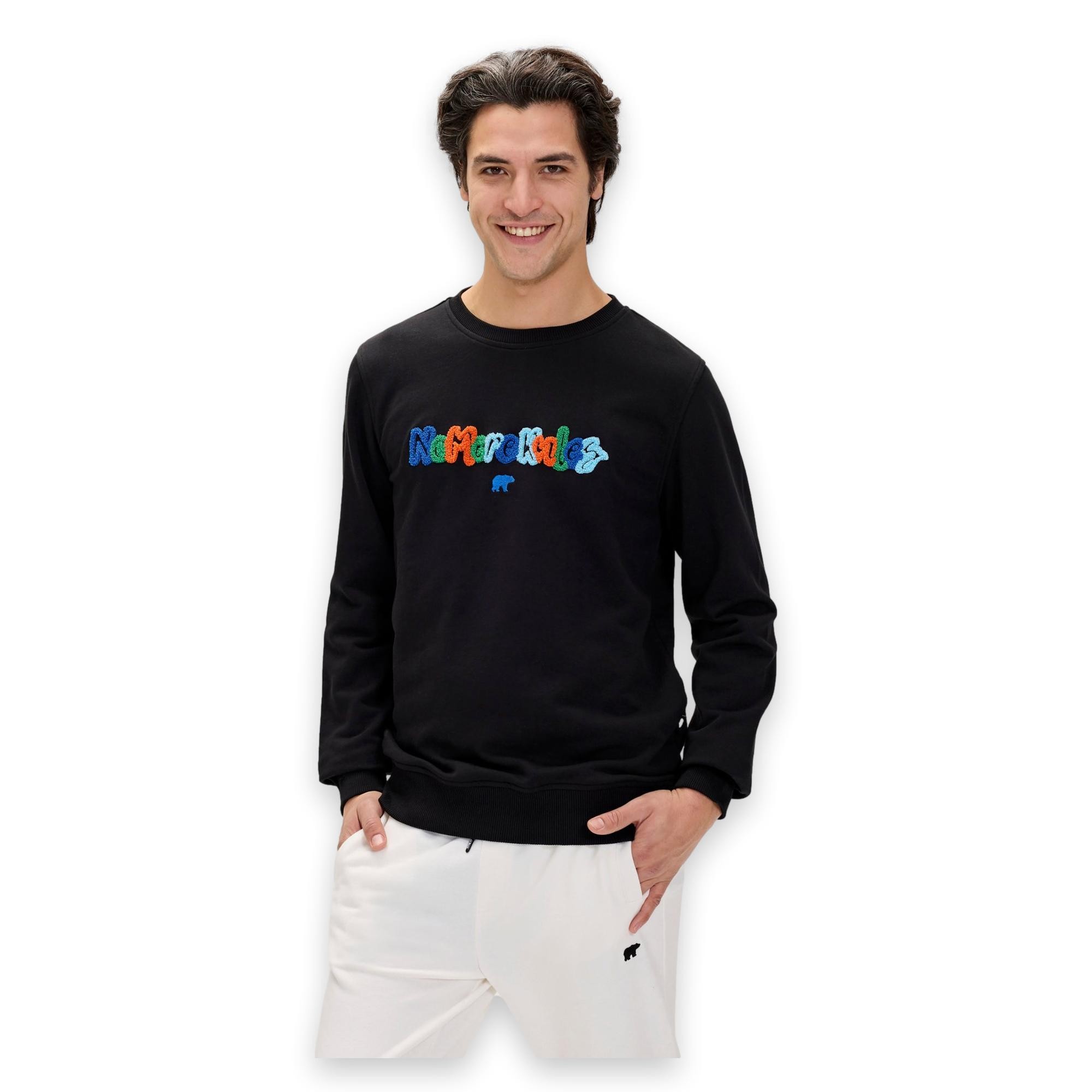 Bad Bear 24.02.12.018 Furry Crewneck Unisex Sweatshirt