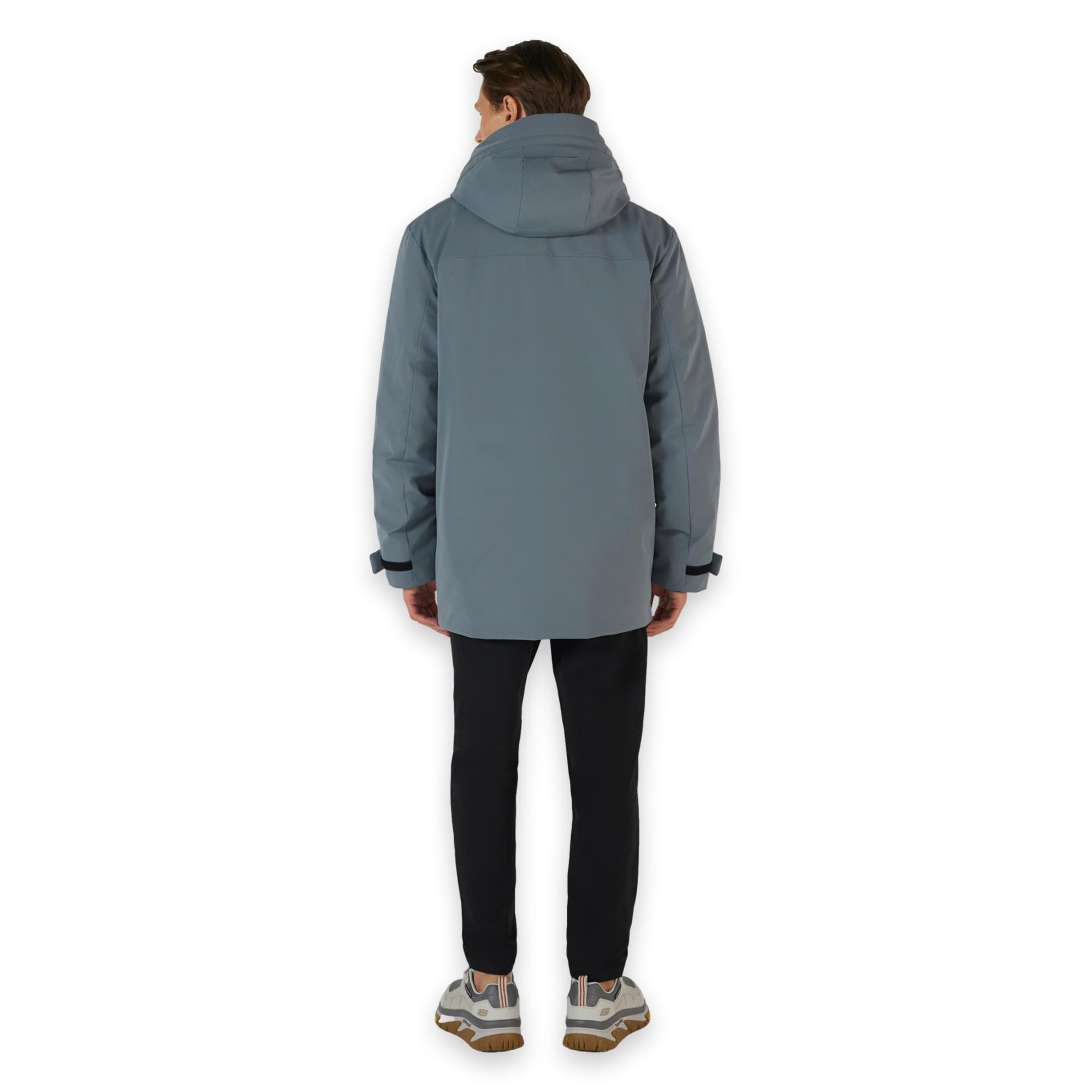 Skechers S242049 M Outerwear Coated Jacket Mont Erkek Mont