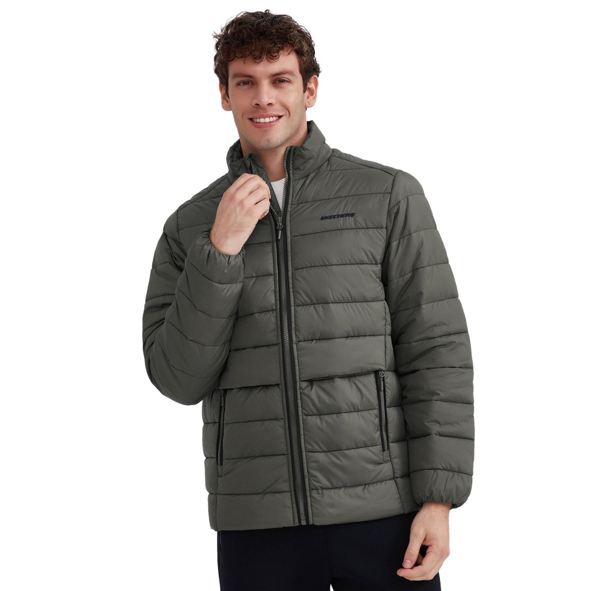 Skechers S231242 M Outerwear Padded Jacket Erkek Mont