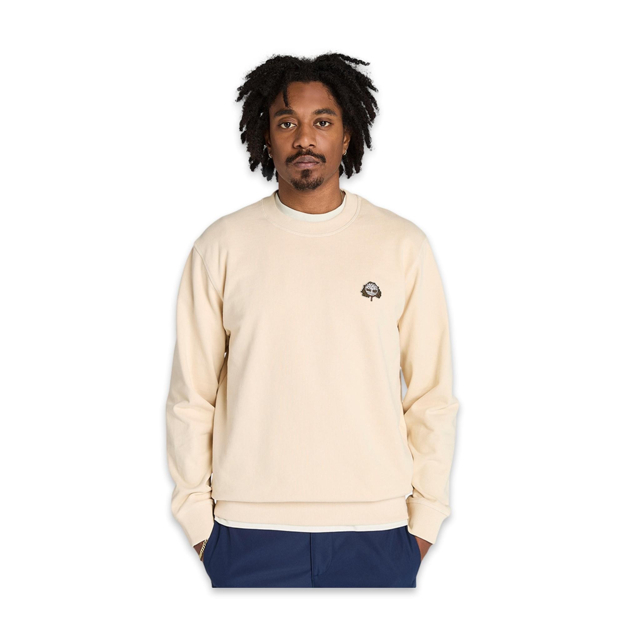 Timberland Tb0A6Hhk Tree Logo Patch Crewneck Erkek Sweatshirt