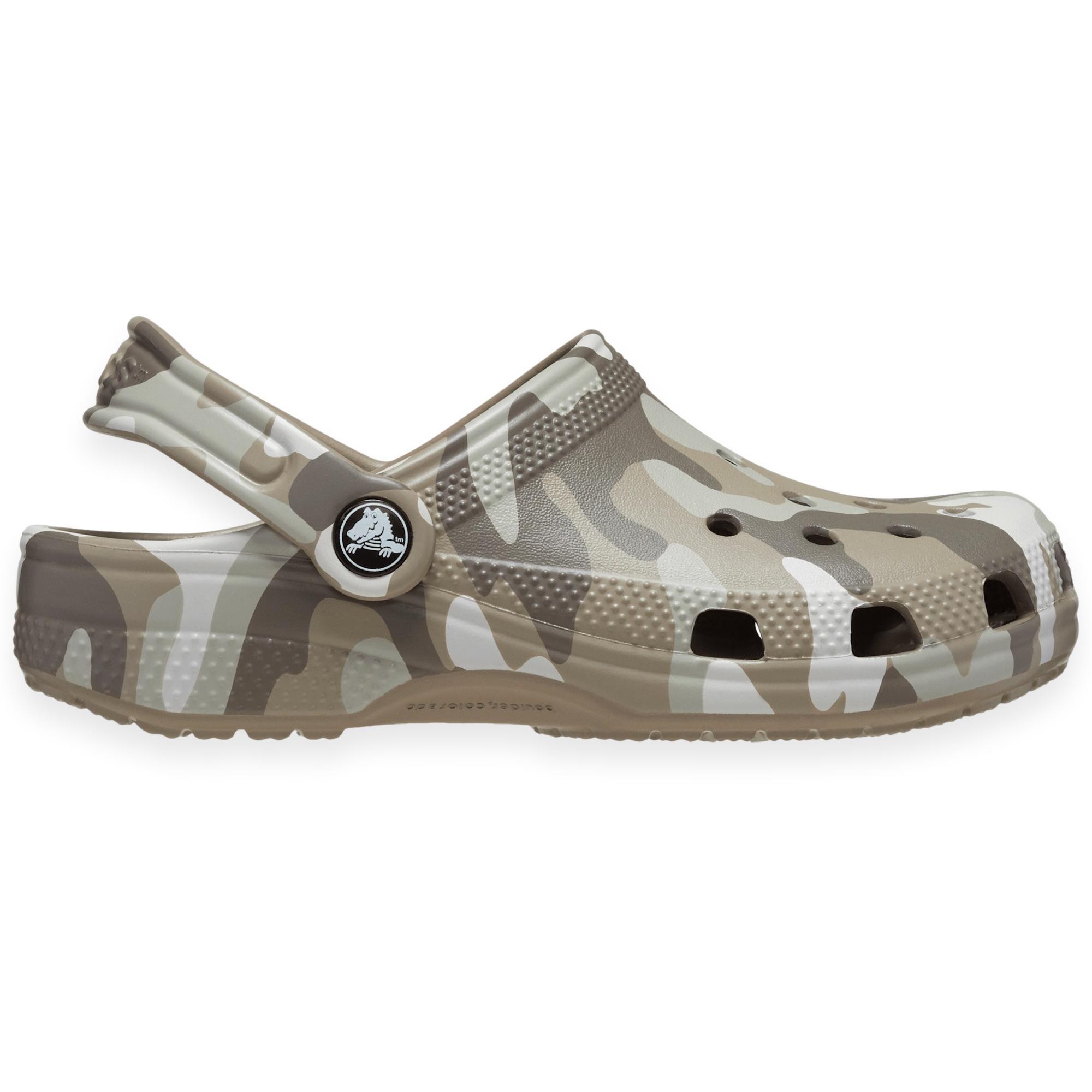 Crocs 206454 M Classic Printed Camo Clog Erkek Terlik