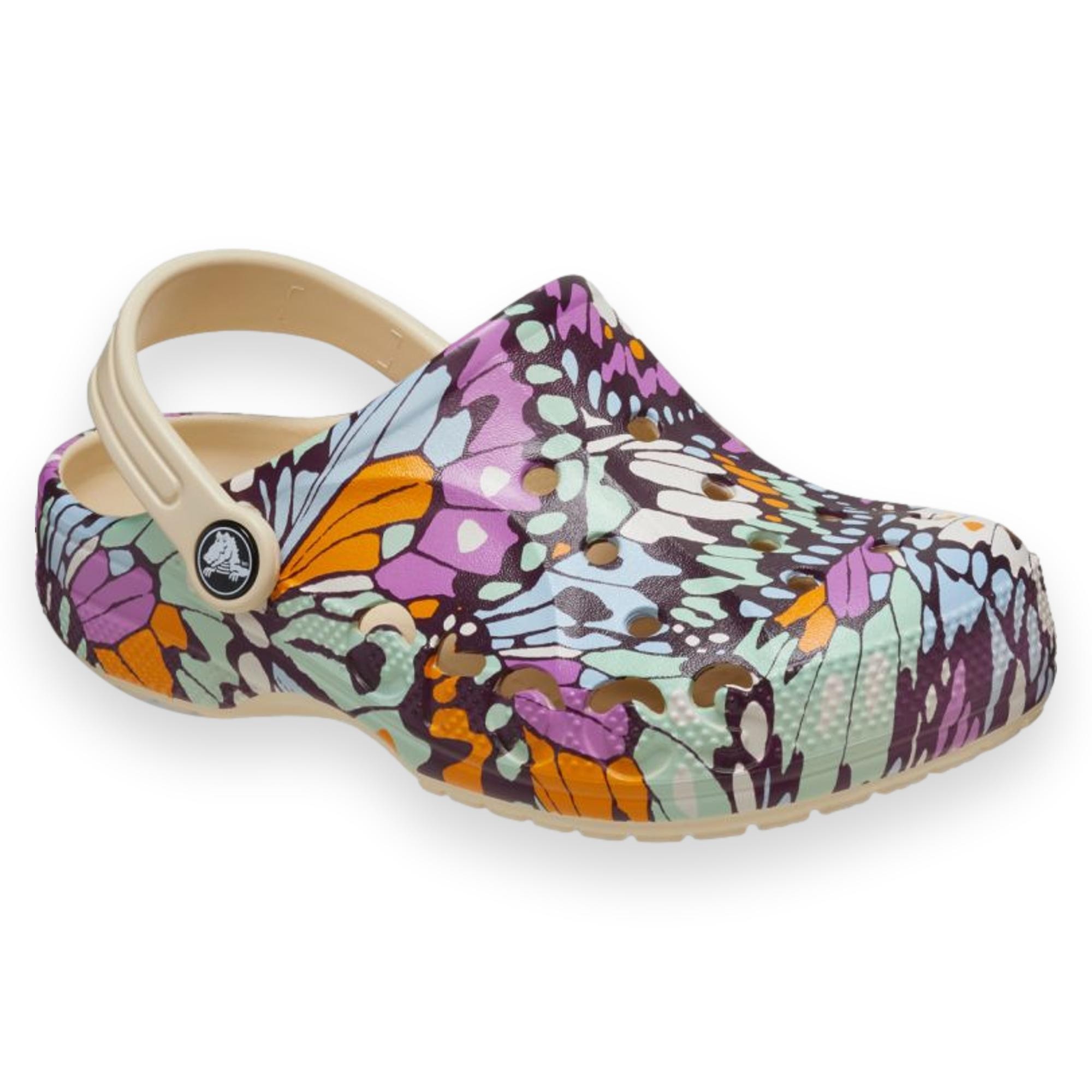 Crocs 209728 Baya Seasonal Printed Cg K Kırık Çocuk Terlik