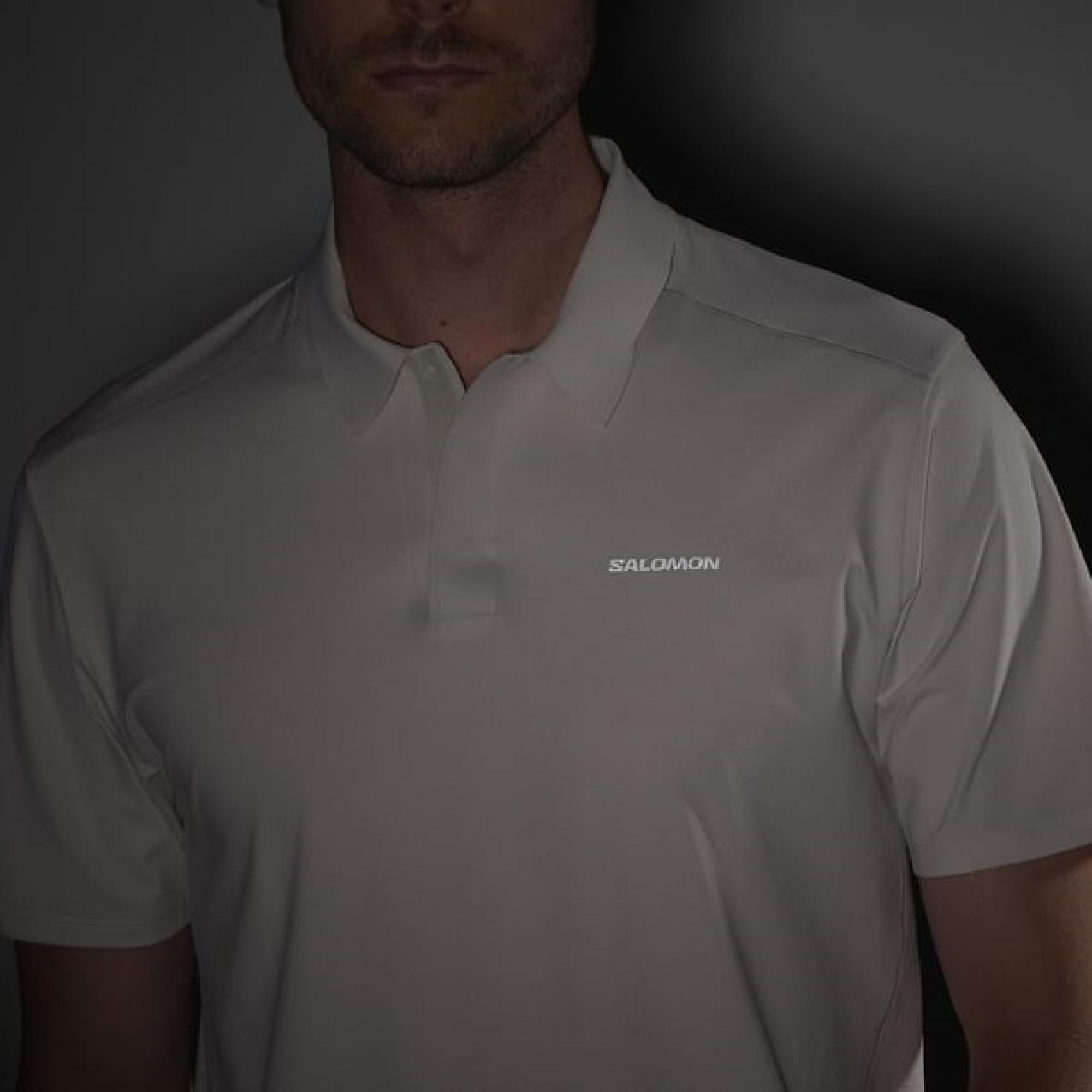 Salomon Lc2439200 Trackline Polo M Kırık Erkek Outdoor