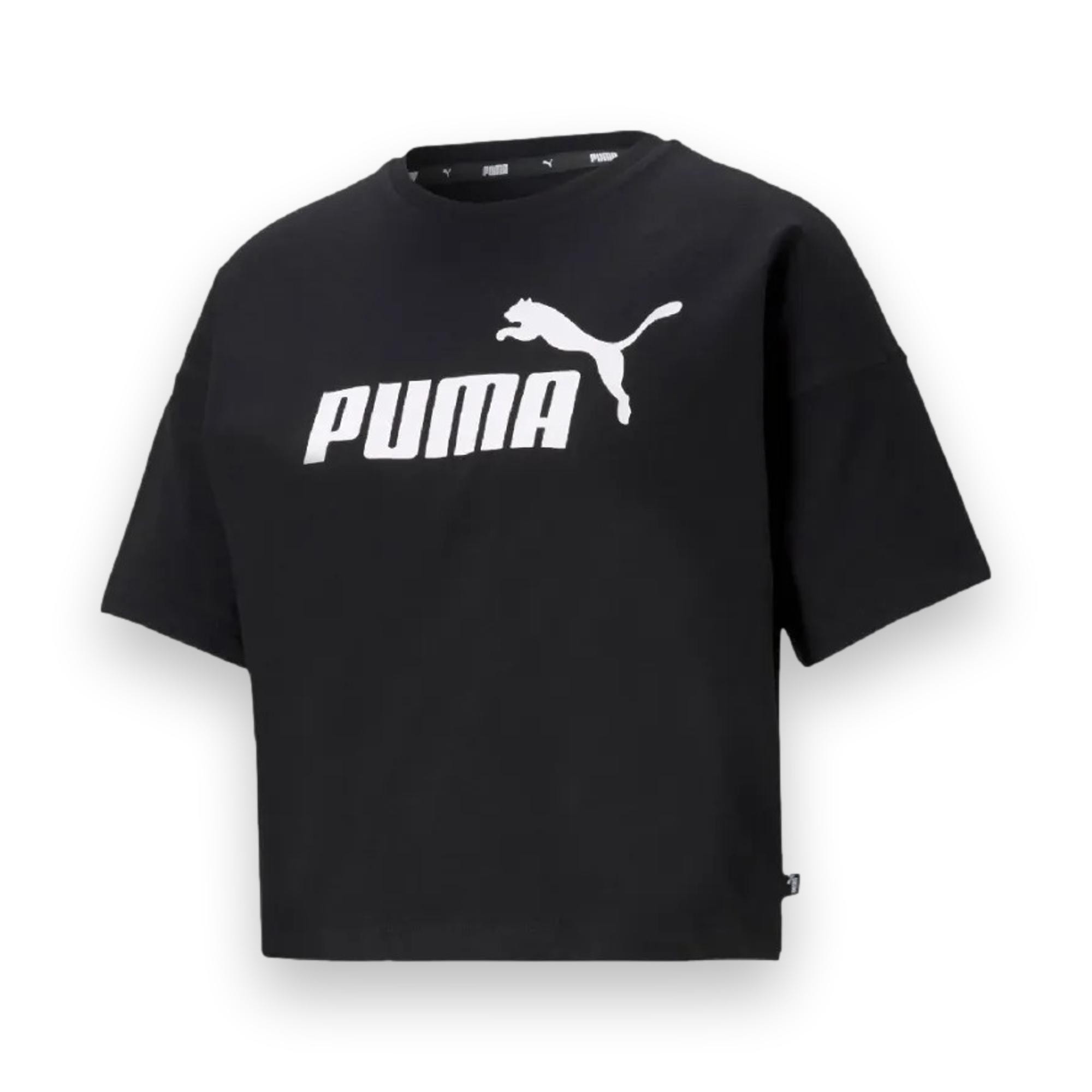 Puma 586866 Ess Cropped Logo Kadın T-Shirt