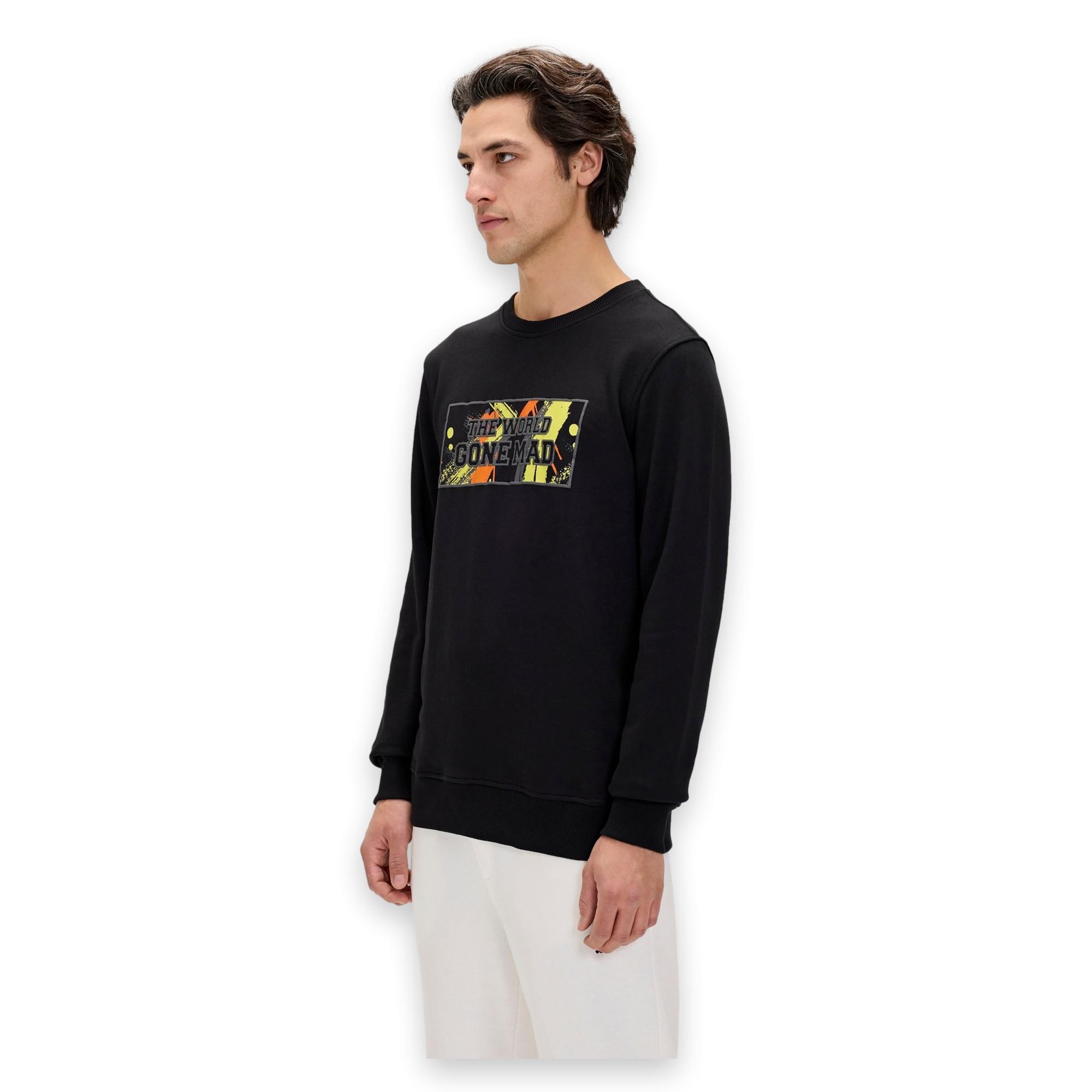 Bad Bear 24.02.12.016 Caen Crewneck Erkek Sweatshirt