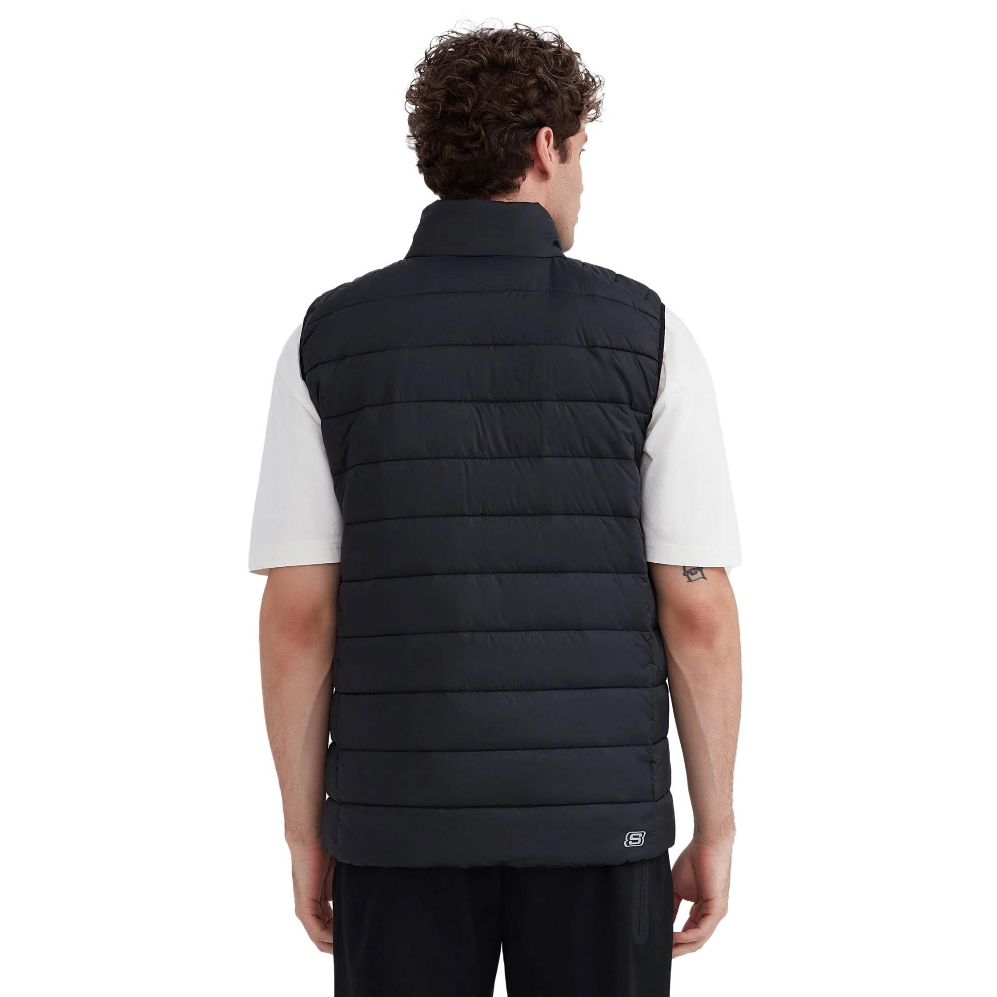 Skechers S231241 M Outerwear Padded Vest Erkek Yelek