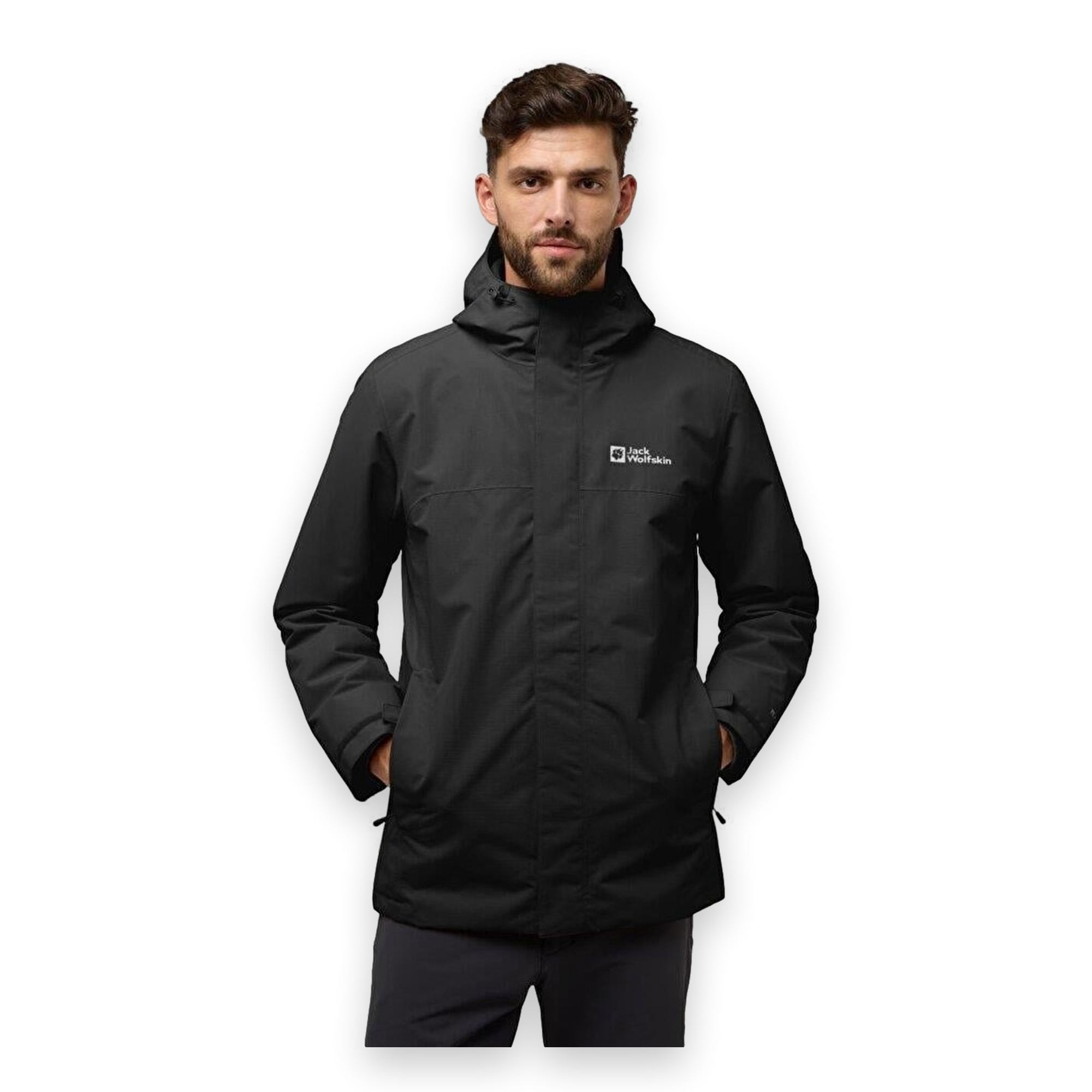 Jack Wolfskin A61864 Altenberg 3In1 Jkt M Erkek Mont