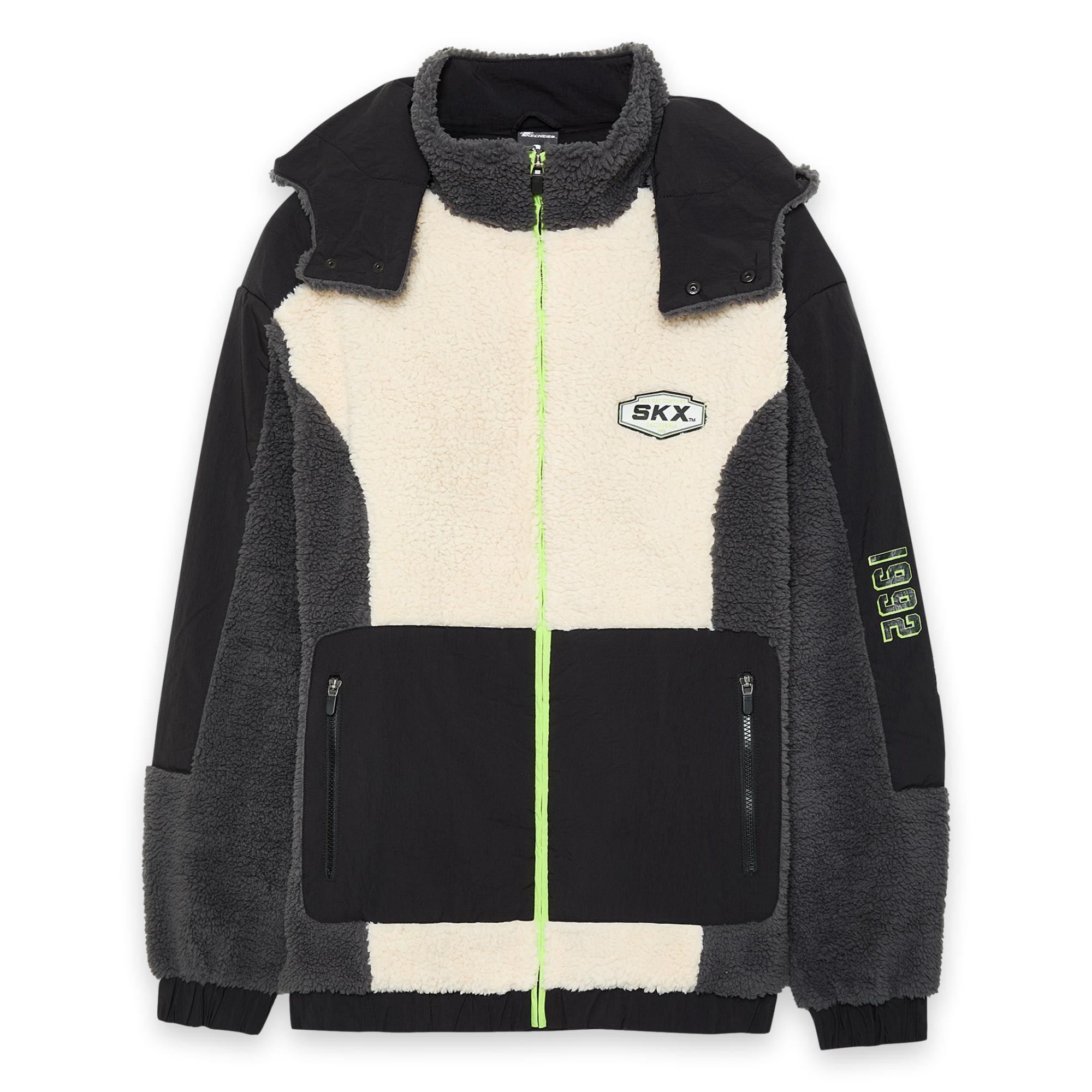 Skechers S242183 M Out Fleece Full Zip Sherpa Erkek Ceket