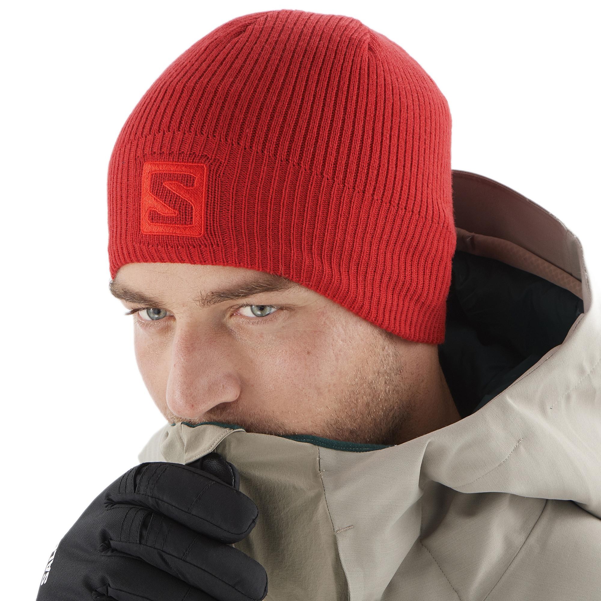 Salomon L3668500 Logo Beanie Unisex Şapka