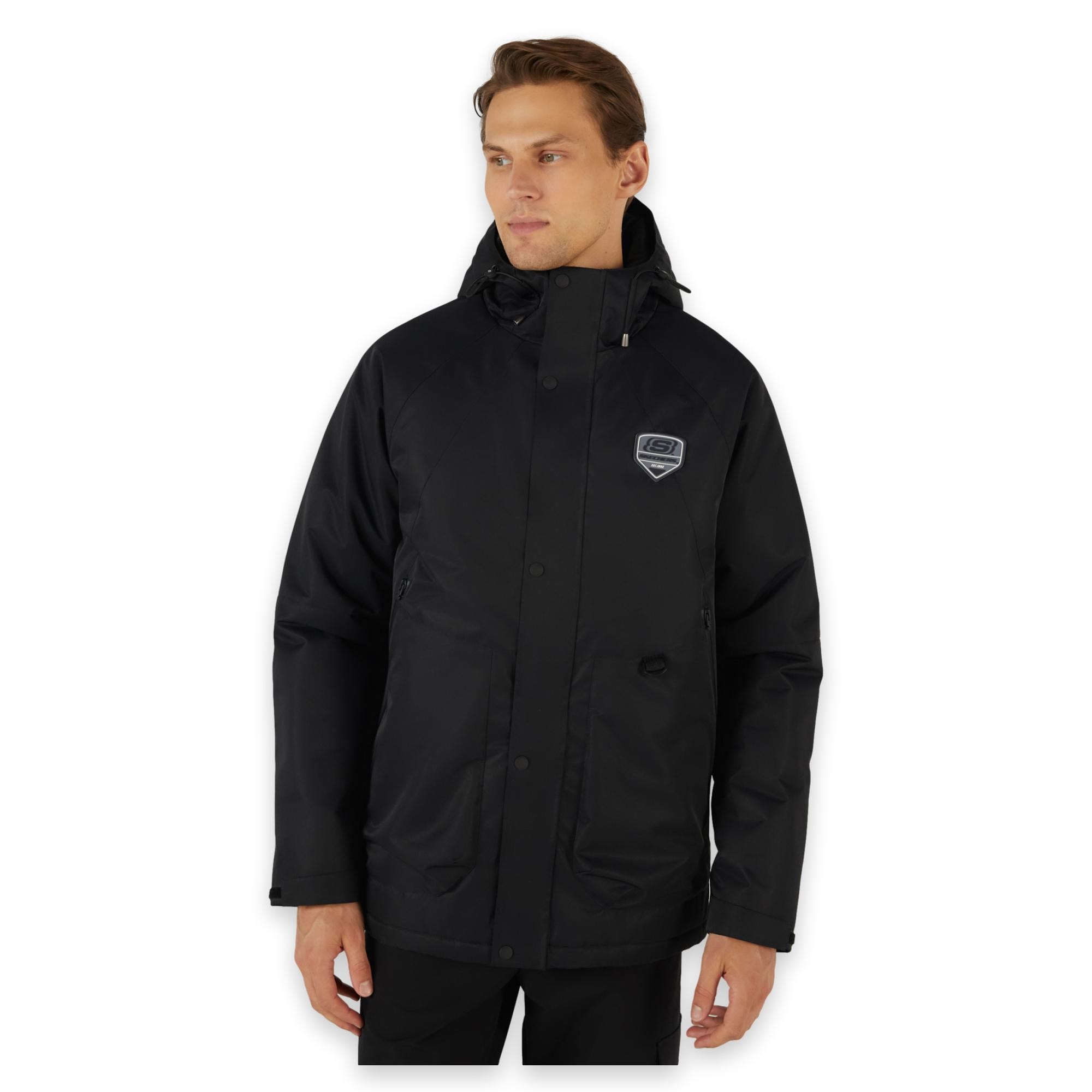 Skechers S242045 M Outerwear Coated Jacket Mont Erkek Mont