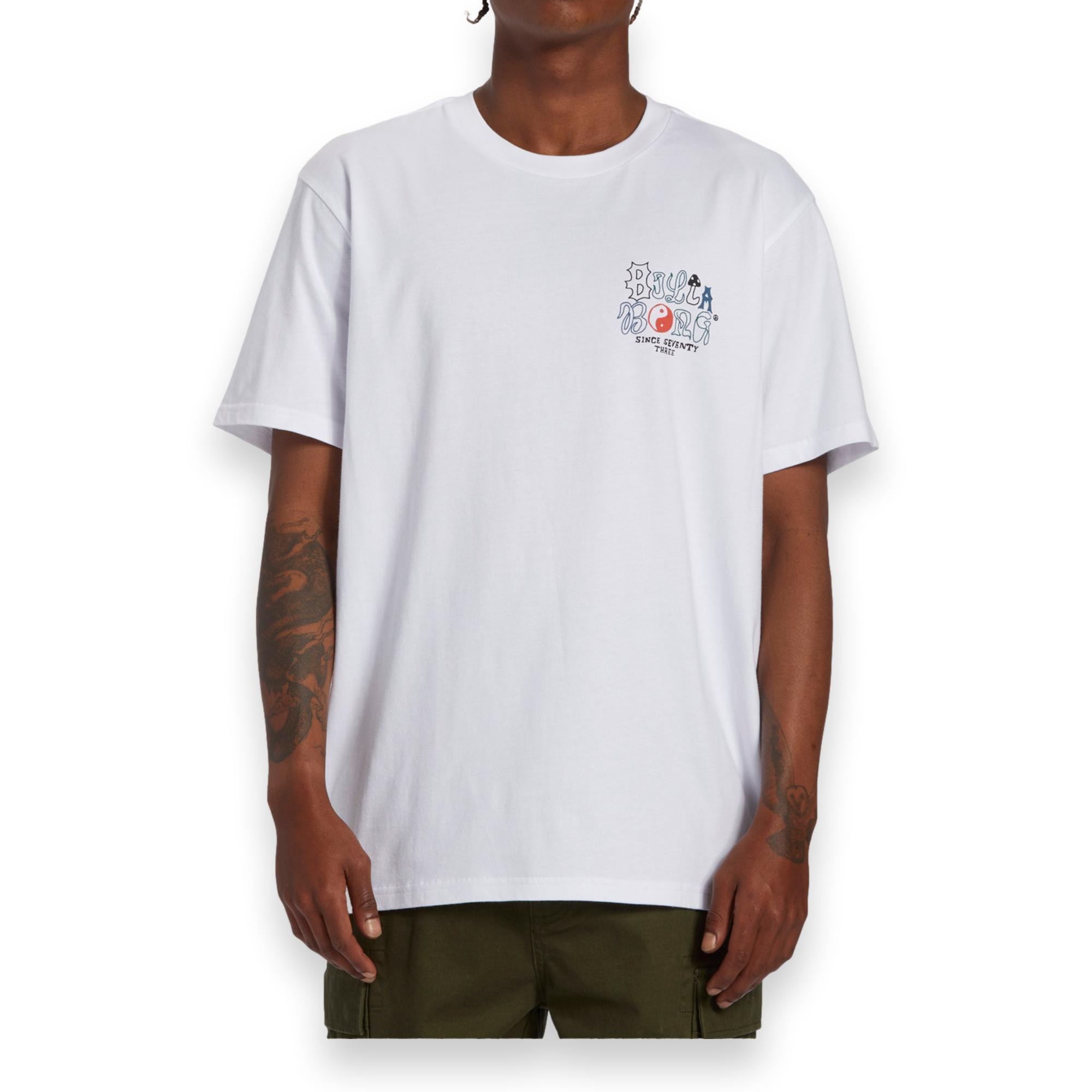 Billabong Abyzt02273 Worded Tees Erkek T-Shirt