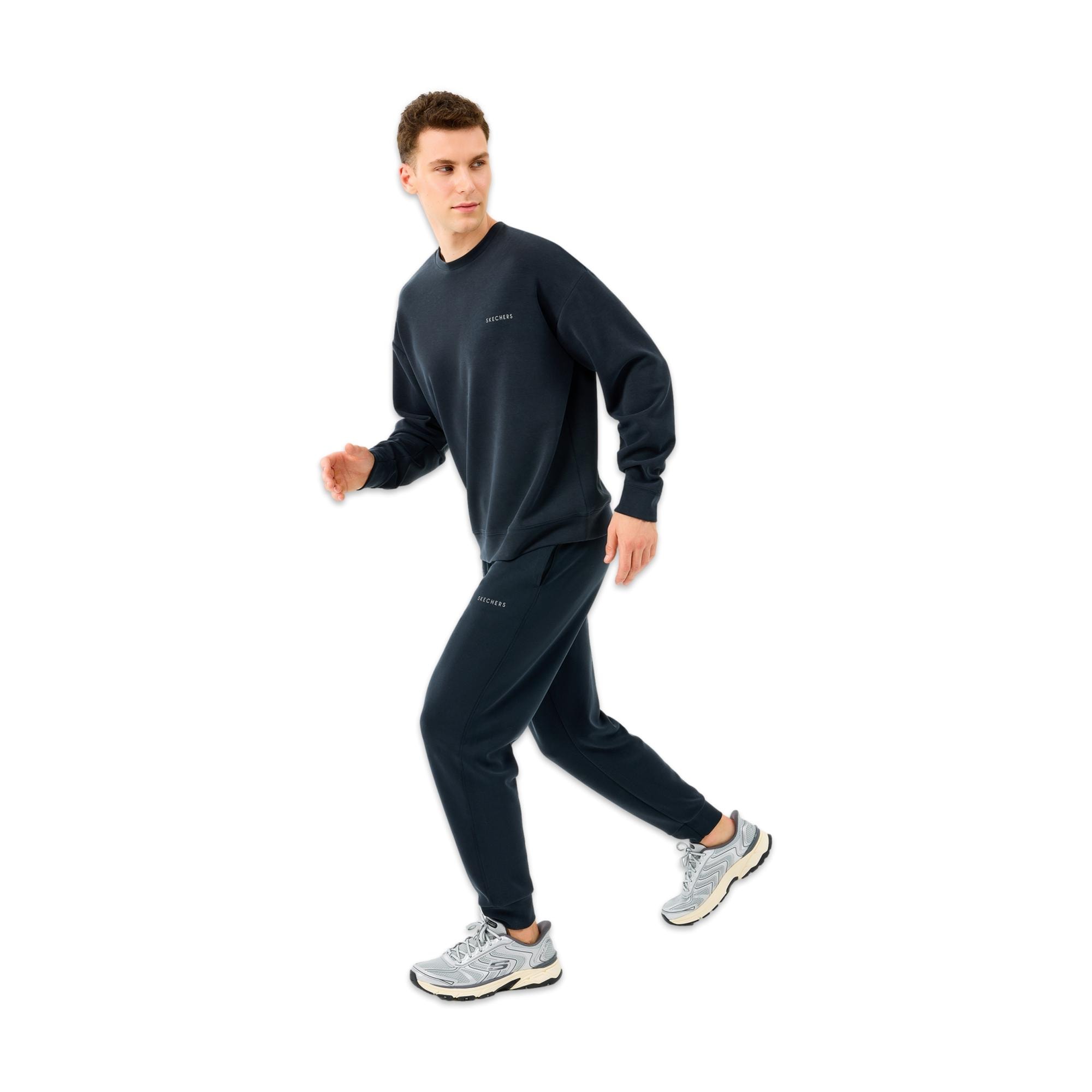 Skechers S2510041 M Loose Crewneck Sweat Erkek Sweatshirt