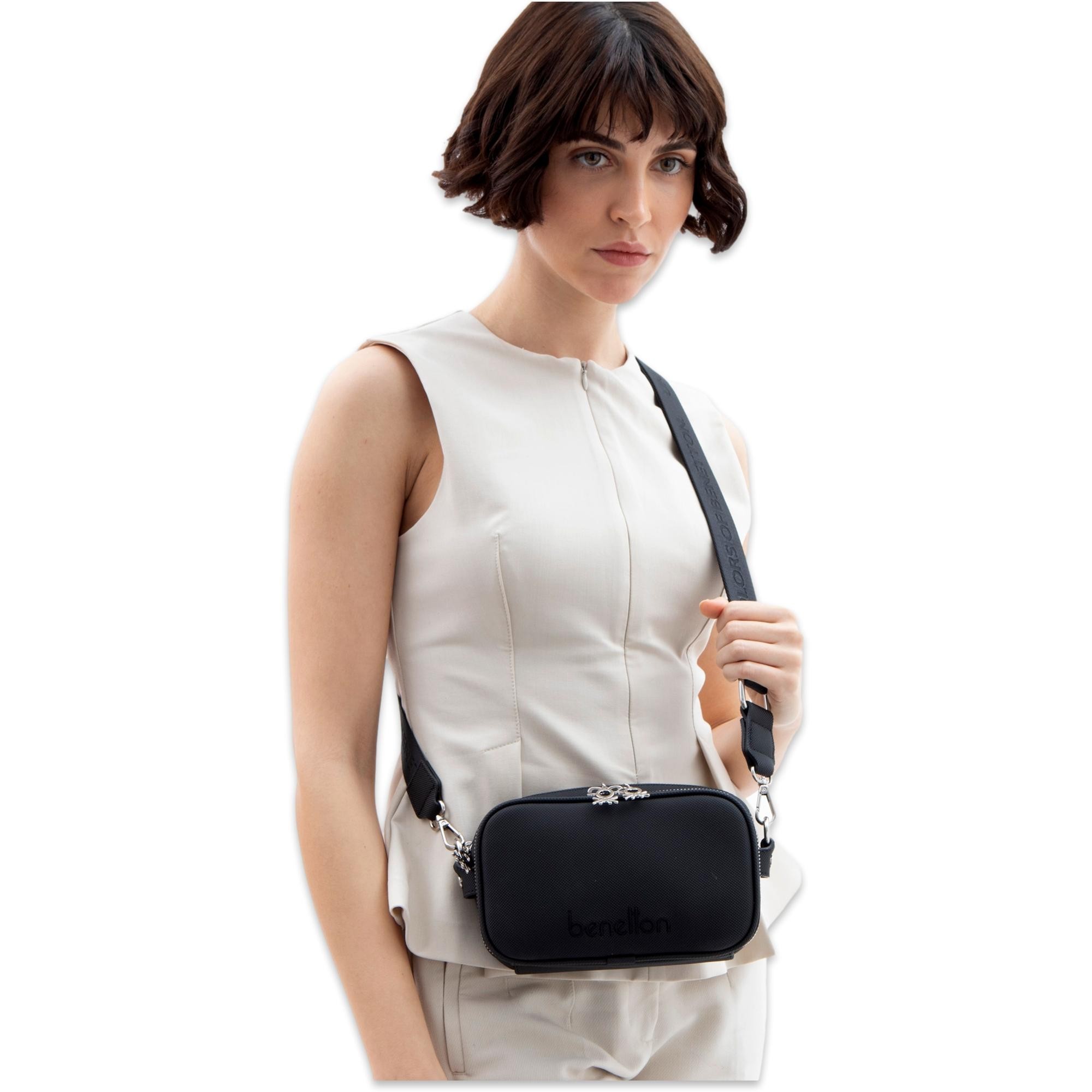 Benetton Bnt_1626 Omuz 20X12X7 Kadın Çanta