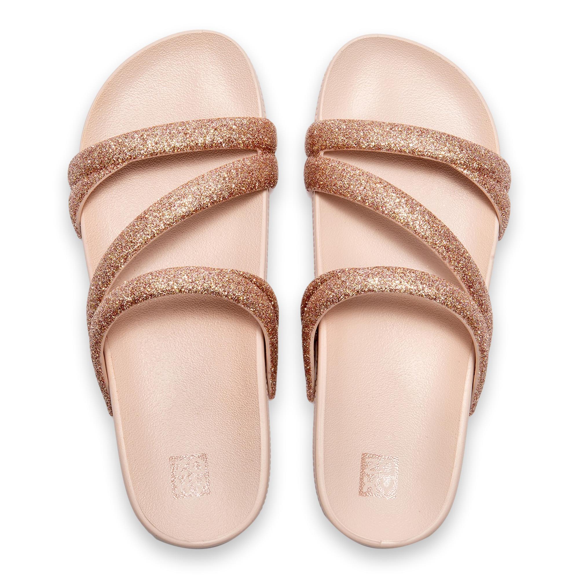 Zaxy Dd0210 Zx Glitter Tam Ad Vegan Kadın Terlik