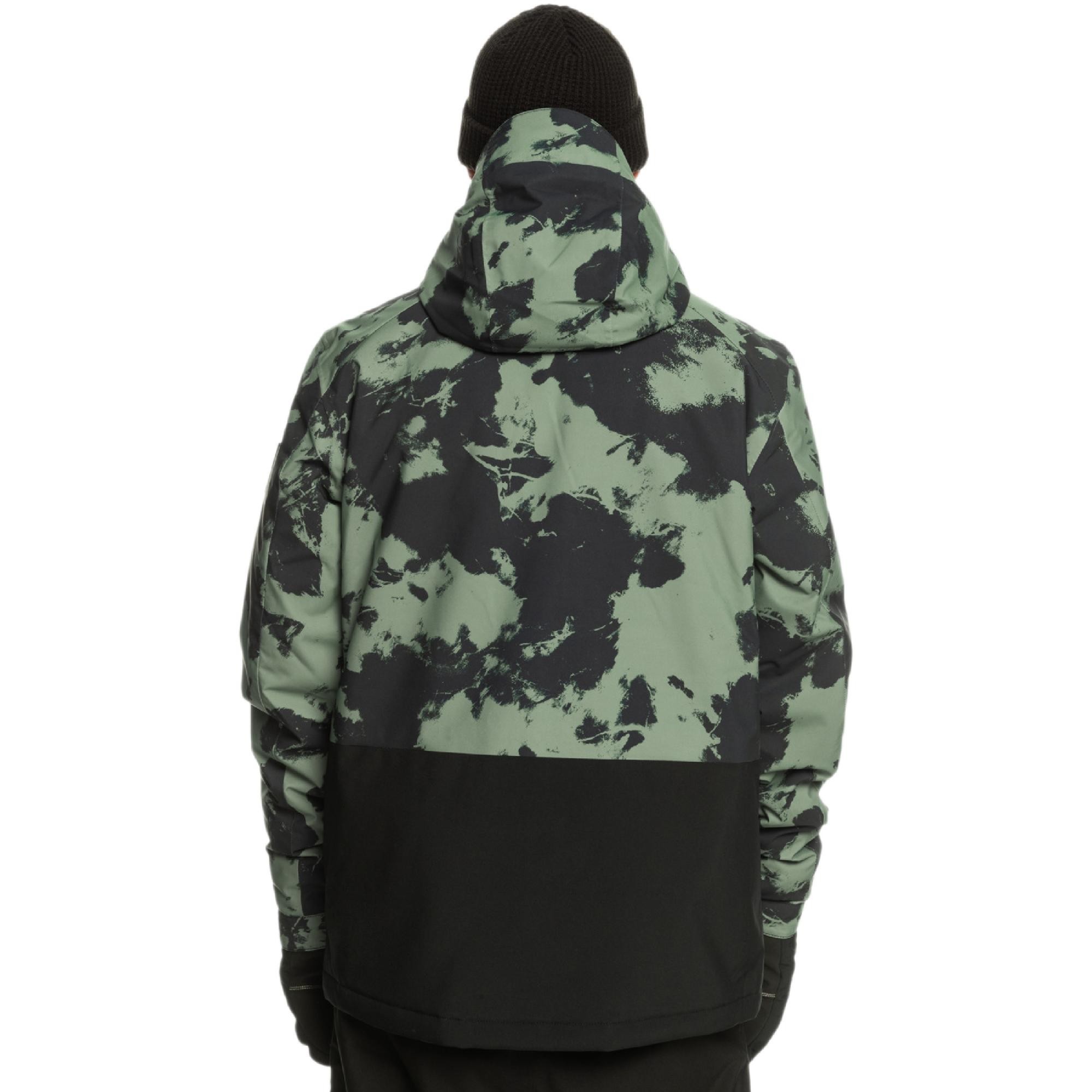 Quiksilver Eqytj03403 Mission Printed Block Jk Erkek Mont