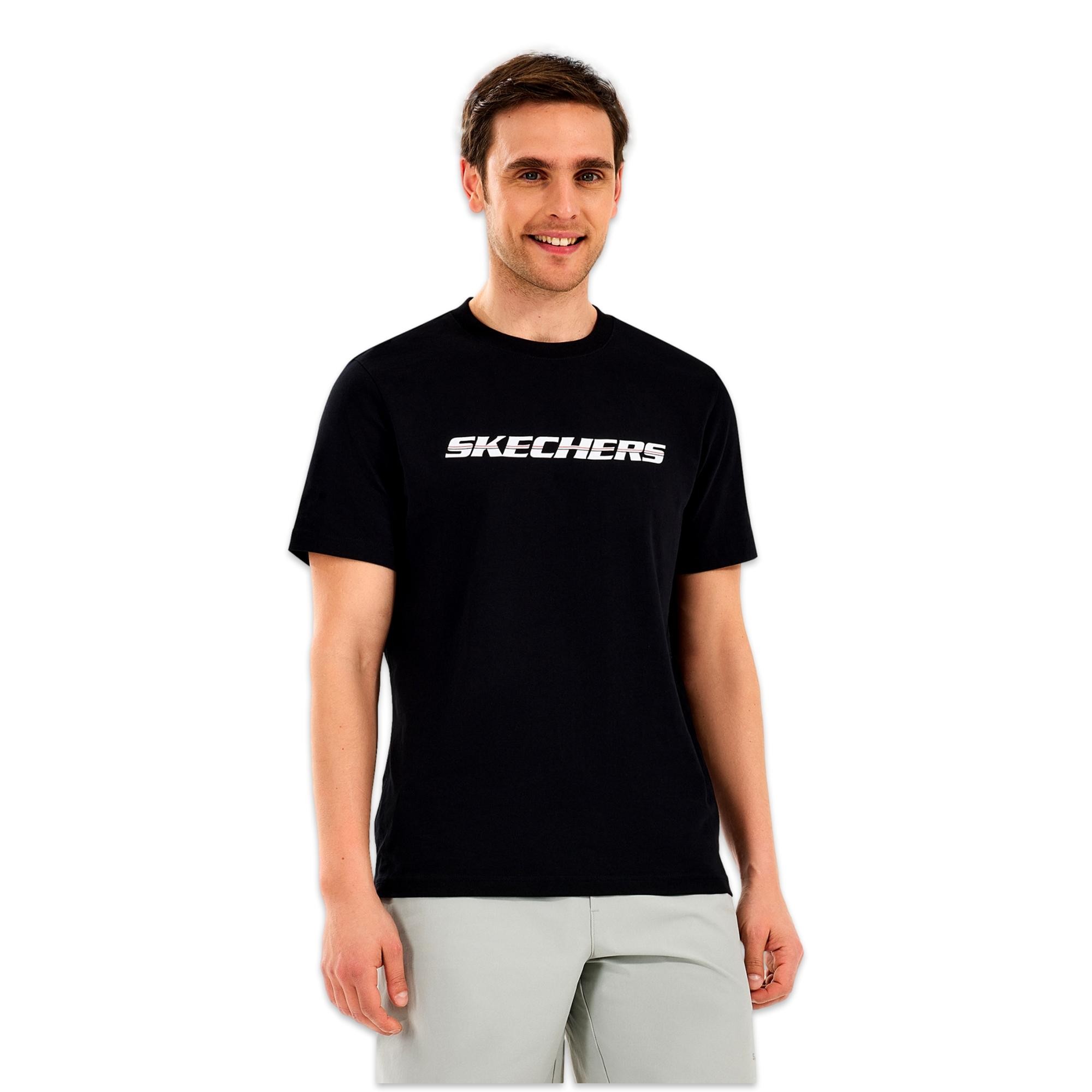 Skechers S2510169 M Lightweight Graphic Tee Erkek T-Shirt
