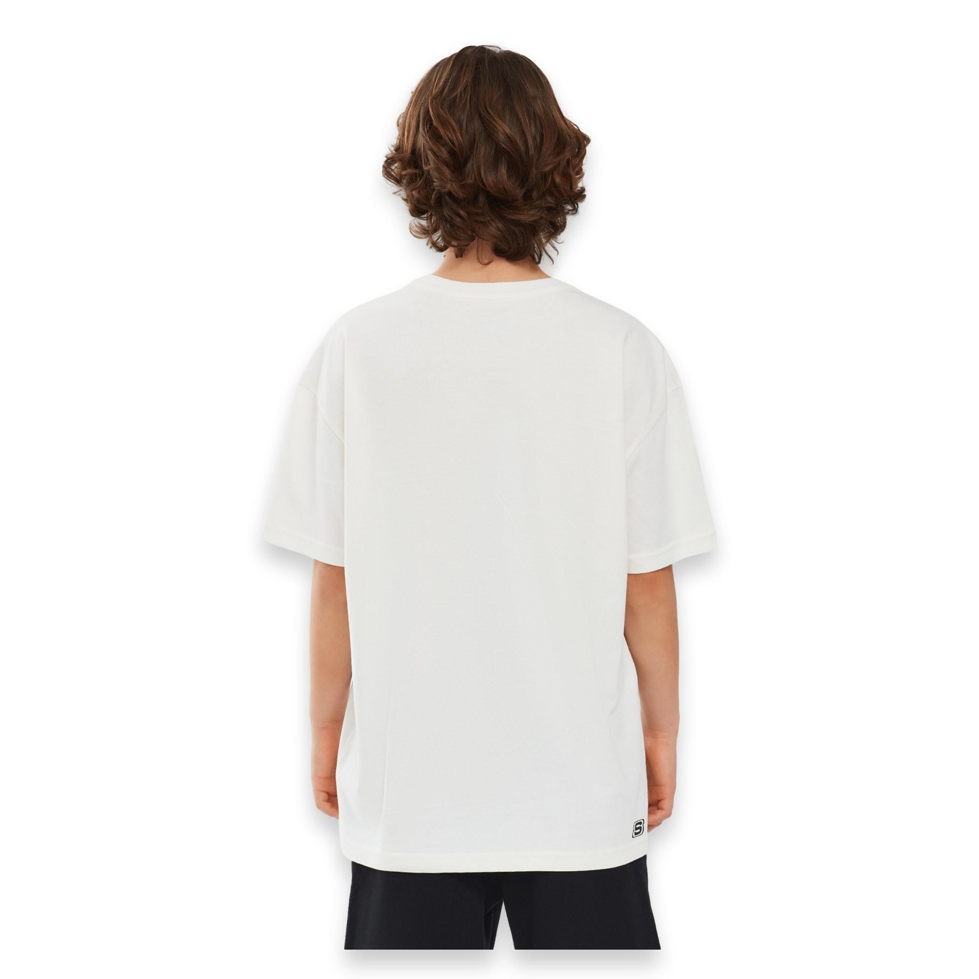 Skechers Sk241020 Graphic Tee Sleeve Çocuk T-Shirt