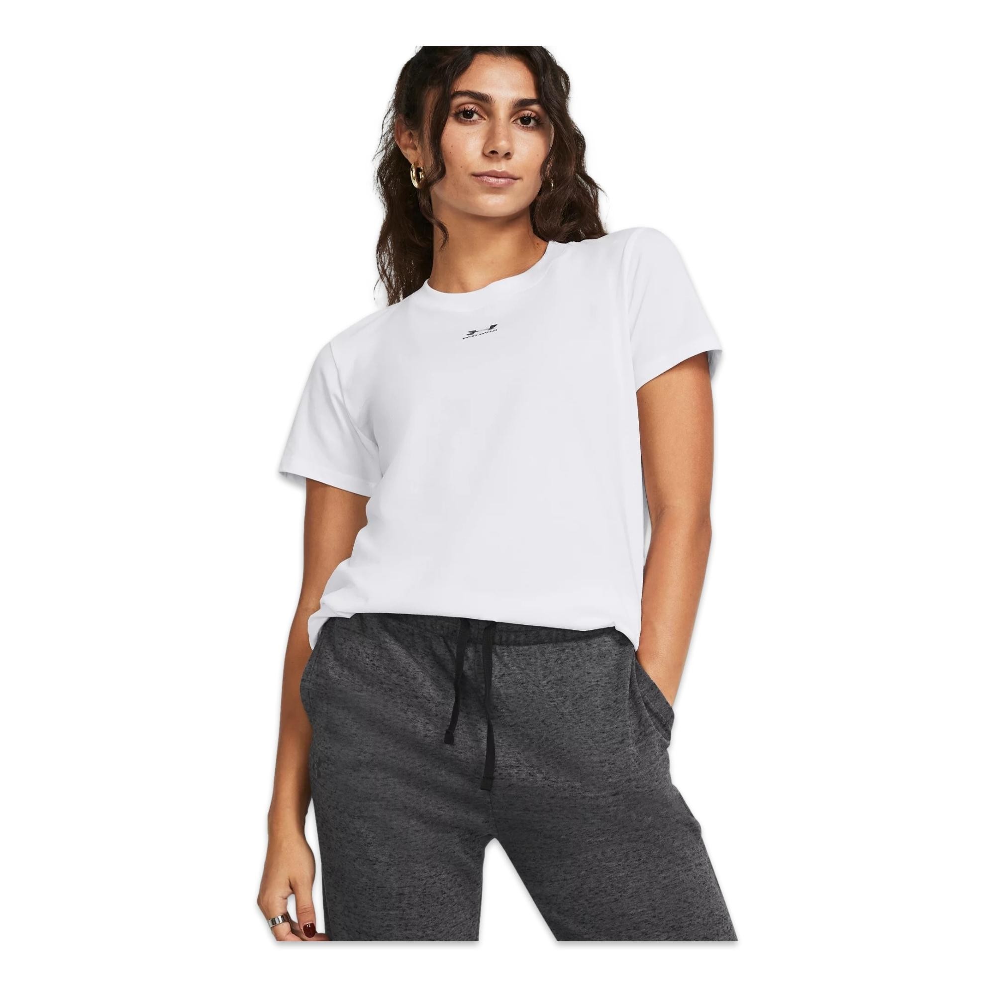 Under Armour 1383648 Ua Rival Core Ss Kadın T-Shirt